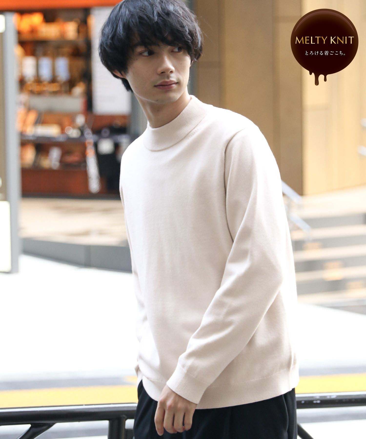 SALE／50%OFF】GLOBAL WORK メルティモックネックプルオーバー/116371