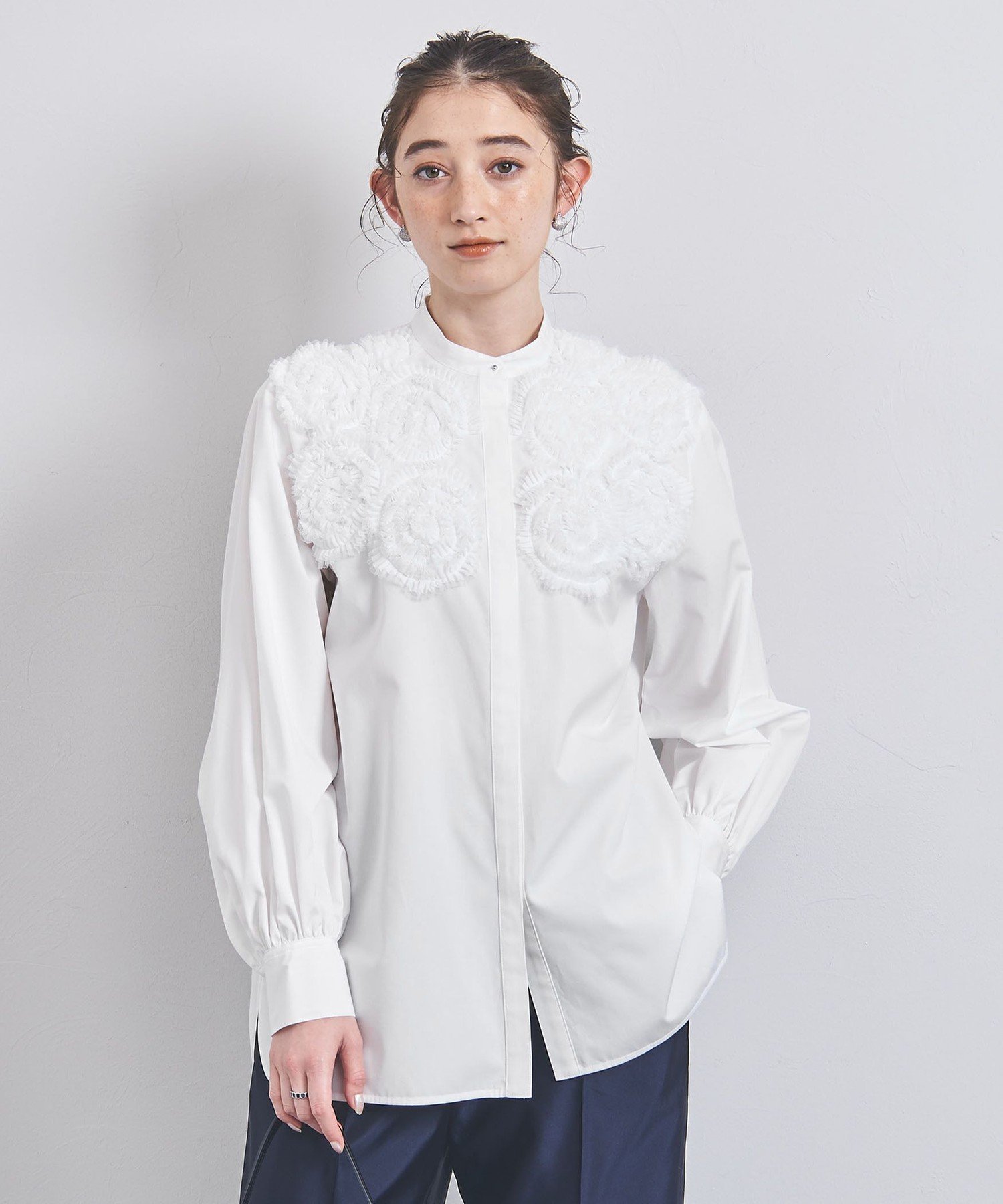 SALE／30%OFF】UNITED ARROWS フラワーチュール ブラウス ユナイテッド
