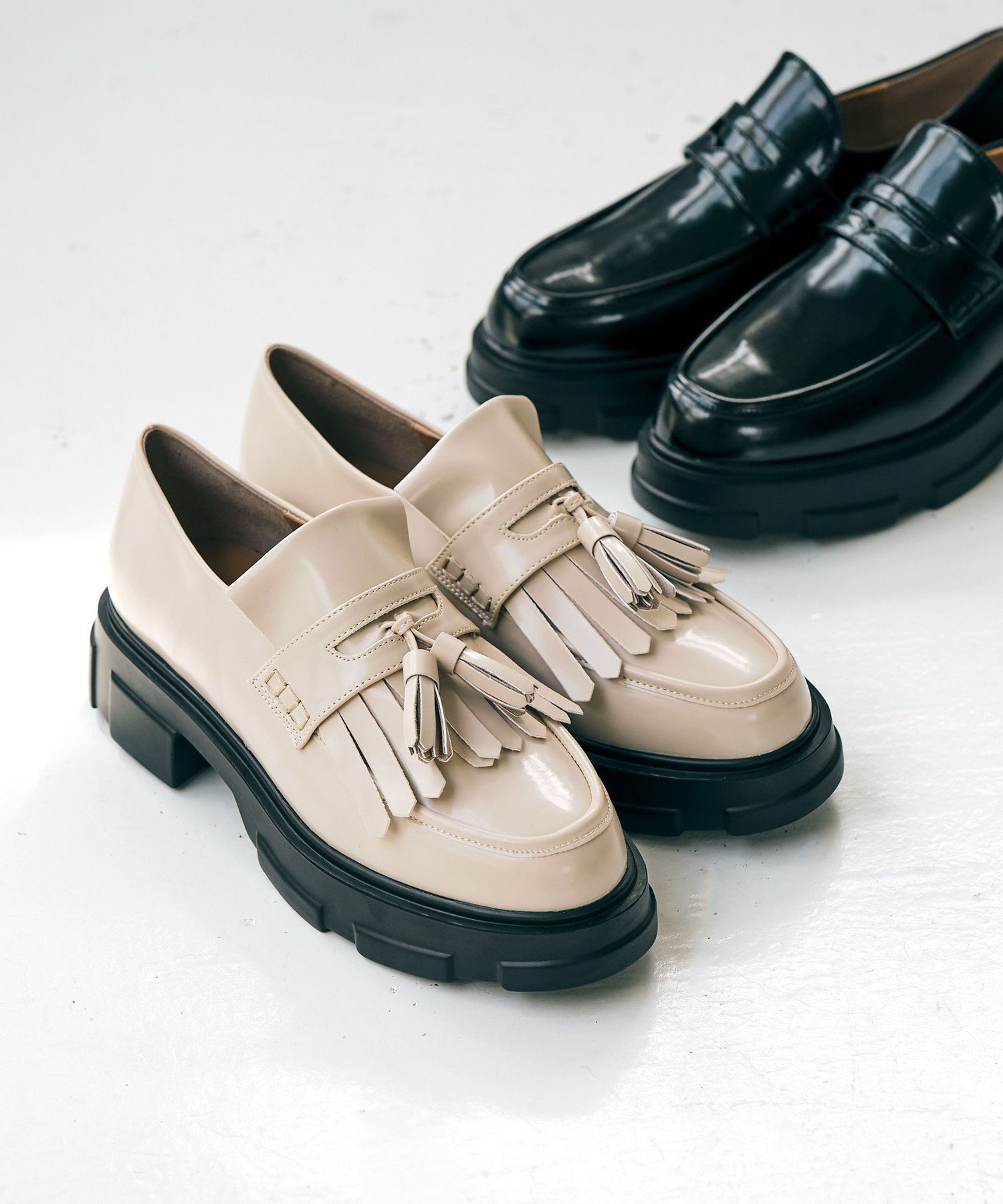 UNITED ARROWS green label relaxing レイン 2WAY ローファー 