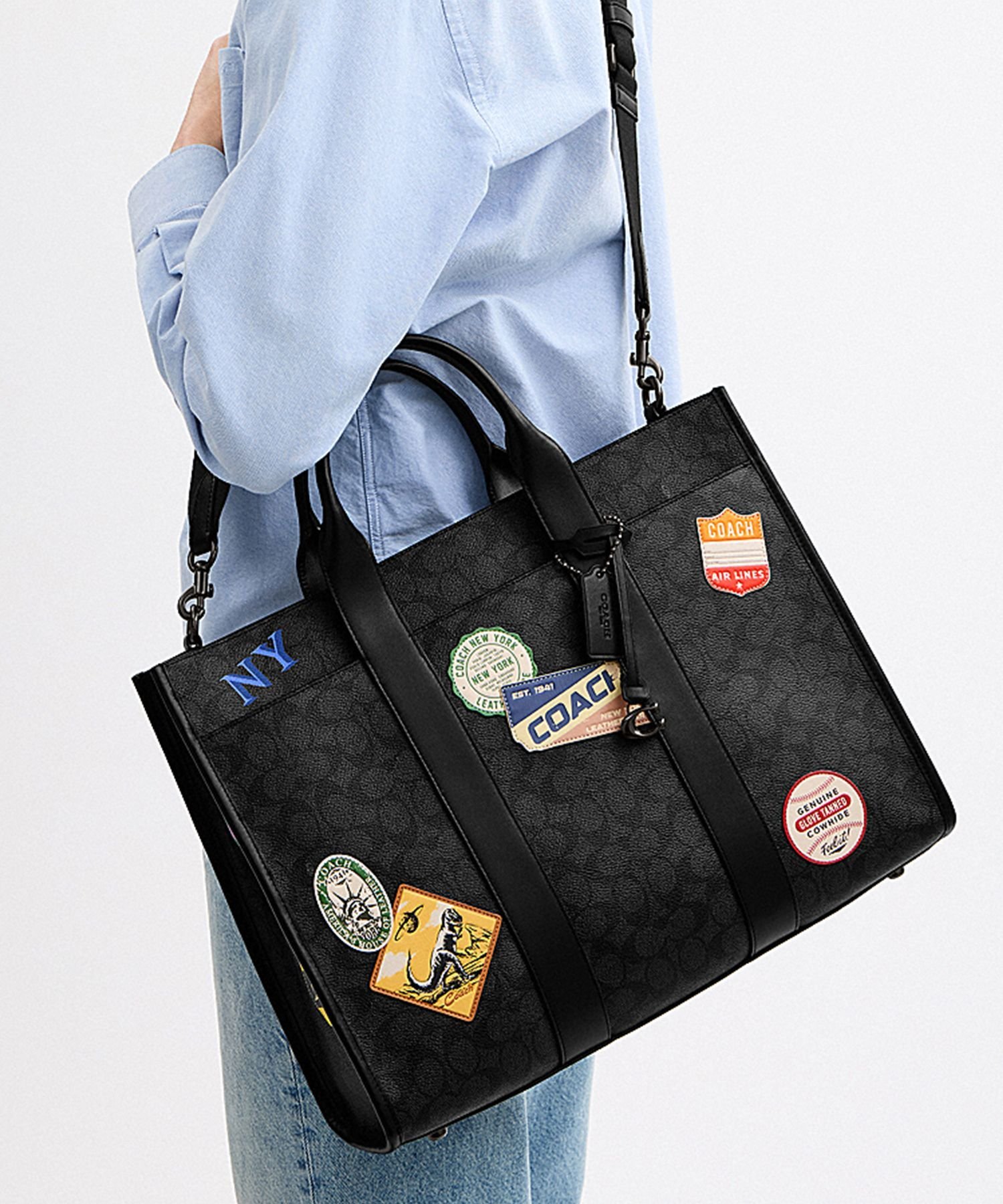 楽天市場】COACH 【公式】ヒッチ メッセンジャー バッグ