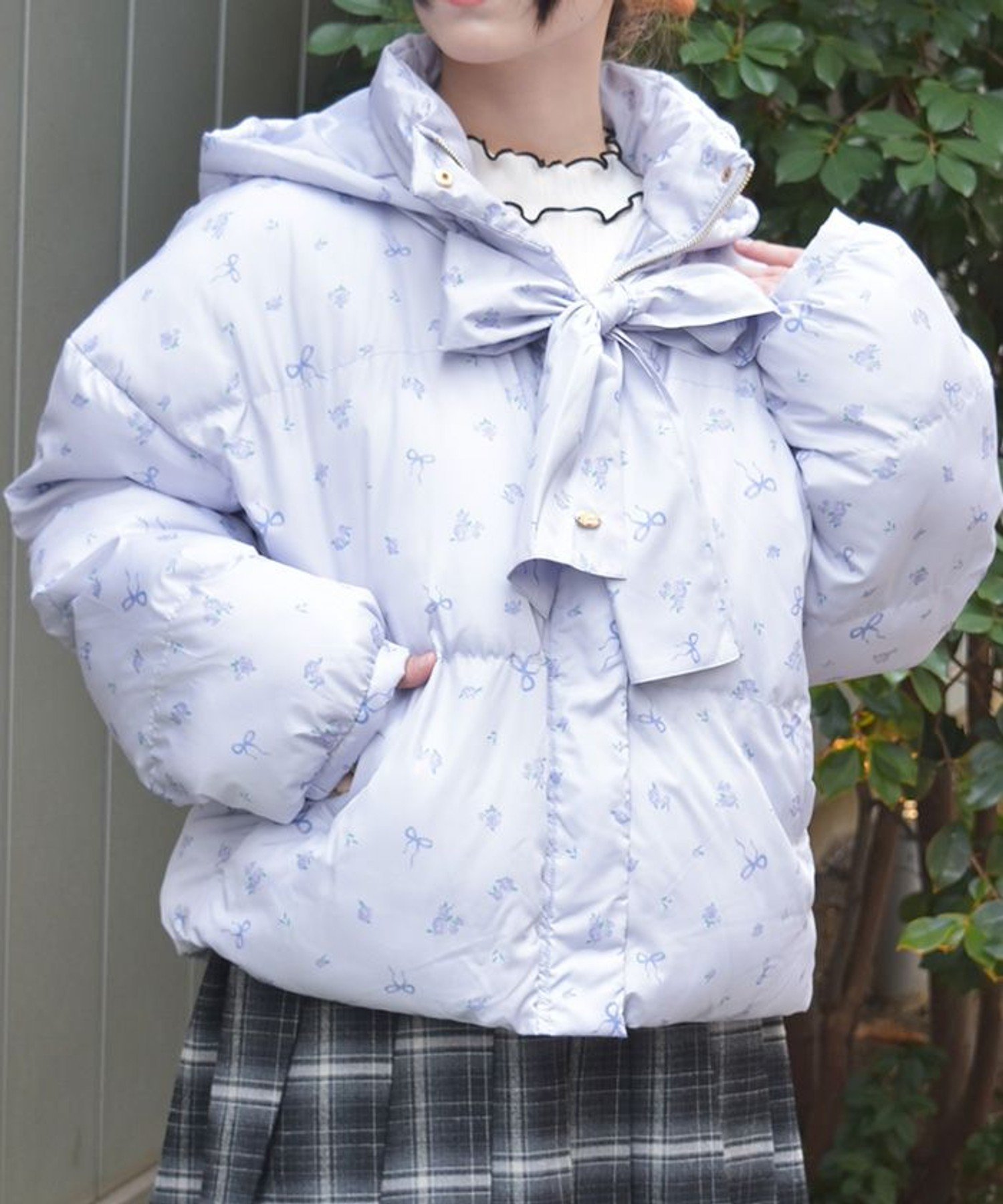 楽天市場】axes femme kawaii / ブラックリボンショートコート