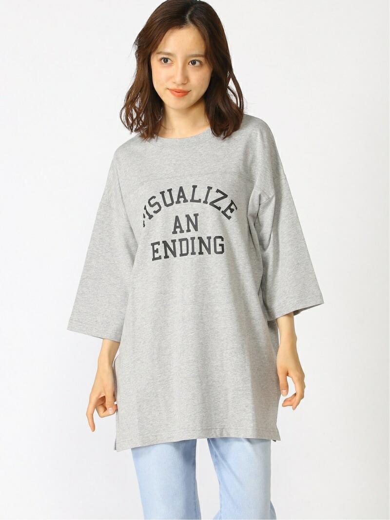 楽天市場 Sale 31 Off フットボールロゴtee Jeanasis ジーナシス カットソー Tシャツ グレー ブラック ホワイト Rba E Rakuten Fashion Jeanasis ジーナシス