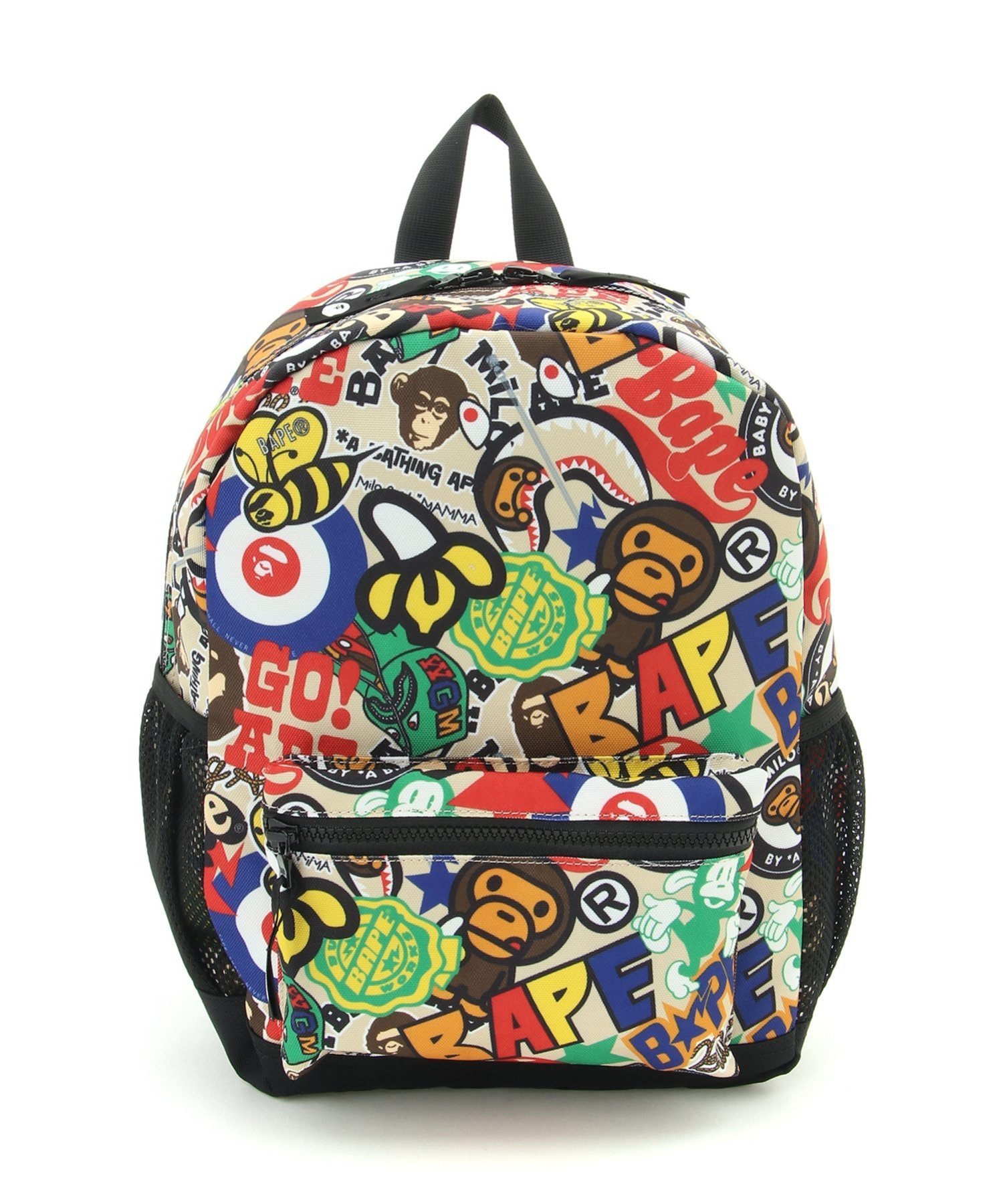 bape リュックサック　迷彩　シャーク　タイガー A BATHING APE リュック 1ST CAMO SHARK DAYPACK キッズ 子供