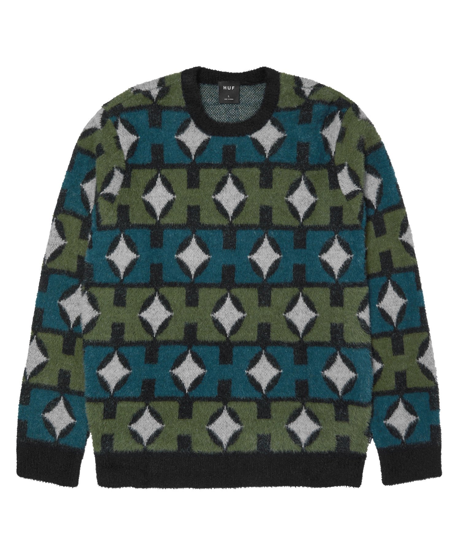 楽天市場】ハフ HUF FUCK IT L/S OVERSIZED SWEATER オーバーサイズ