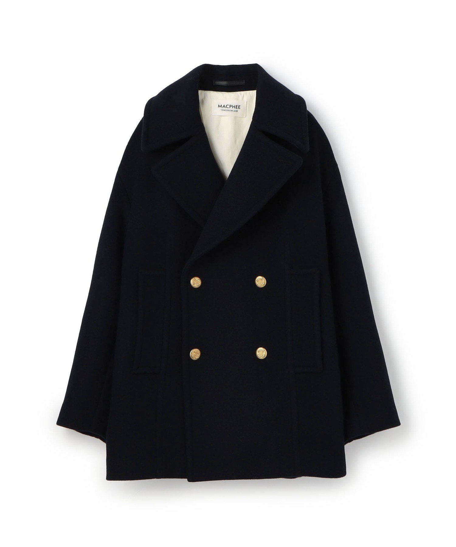 楽天市場】SHIPS Primary Navy Label:ネイビー Pコート SHIPS WOMEN