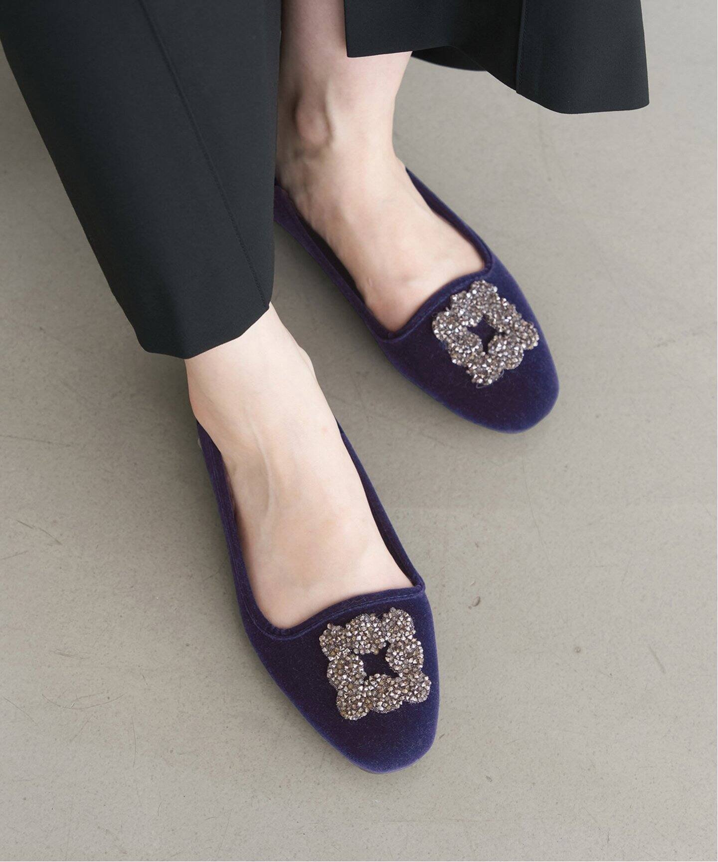 IENA☆MALUS/マリュス VELVET SHOES 36 IENA☆MALUS/マリュス VELVET SHOES 36 - メルカリ
