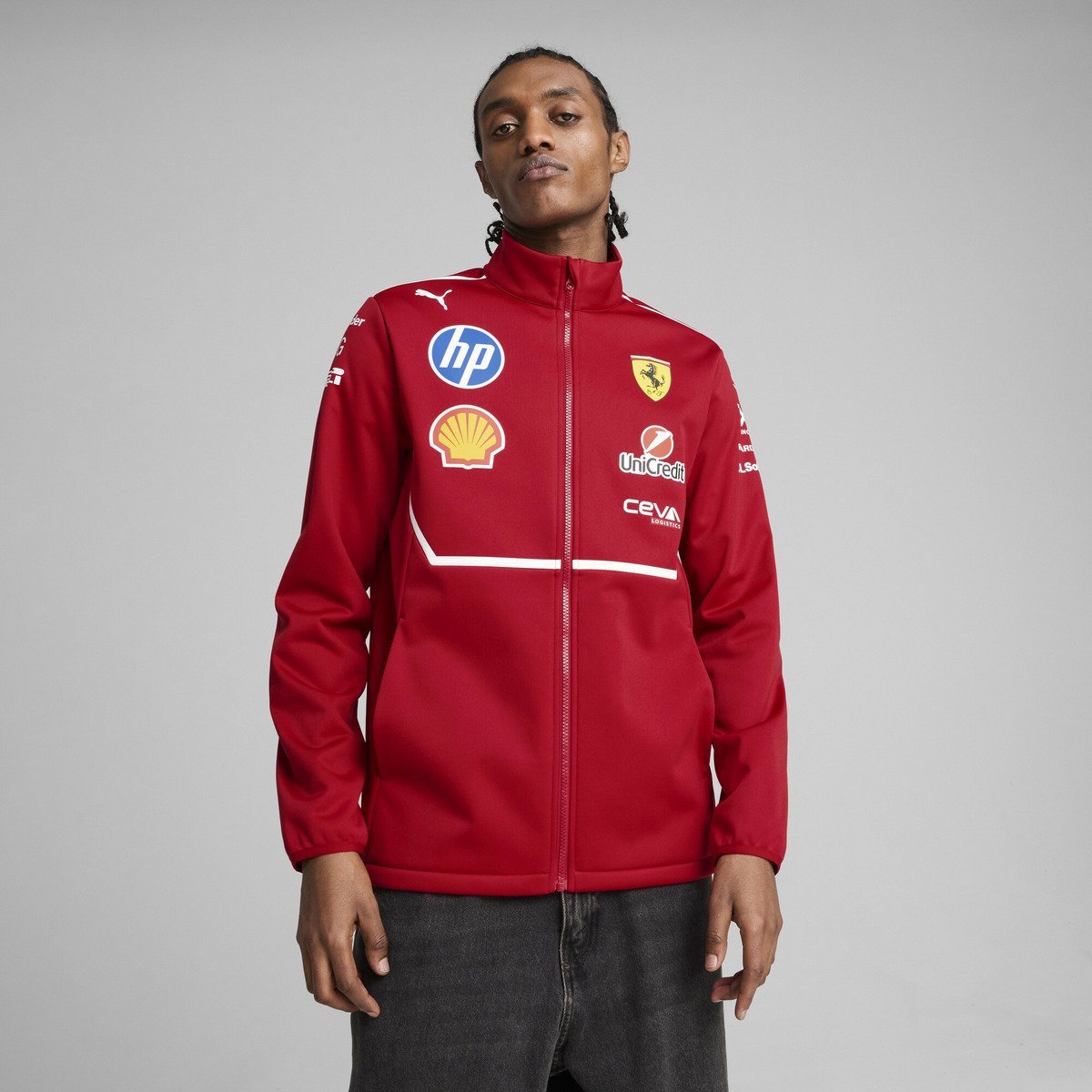 PUMA Ferrari プーマ セットアップ テックフリース M ネイビー PUMA - 新品 PUMA US Lサイズ プーマ ×フェラーリ セットアップ