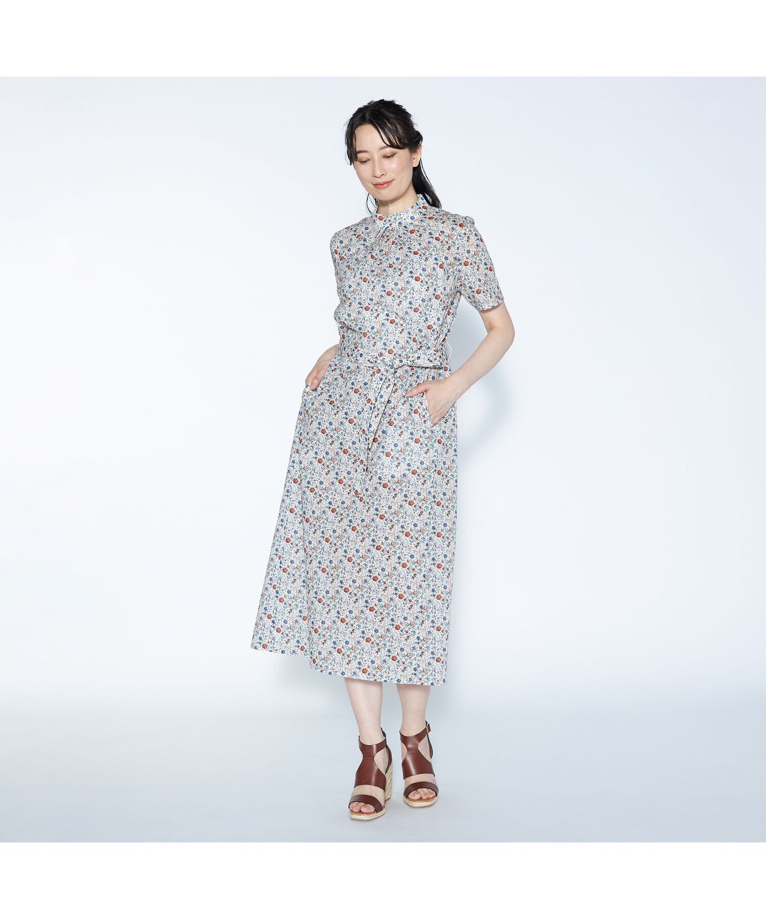 専用❗️SCAPA リバティ　ワンピース 楽天市場】【SALE／39%OFF】リバティパッチワークワンピース