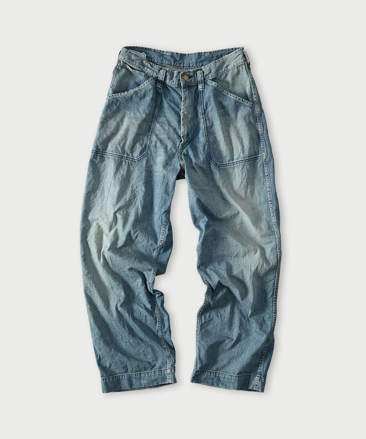 楽天市場】AOZORA BLUE HEAVEN/(M)750112 刺し子デニム 太ペインター