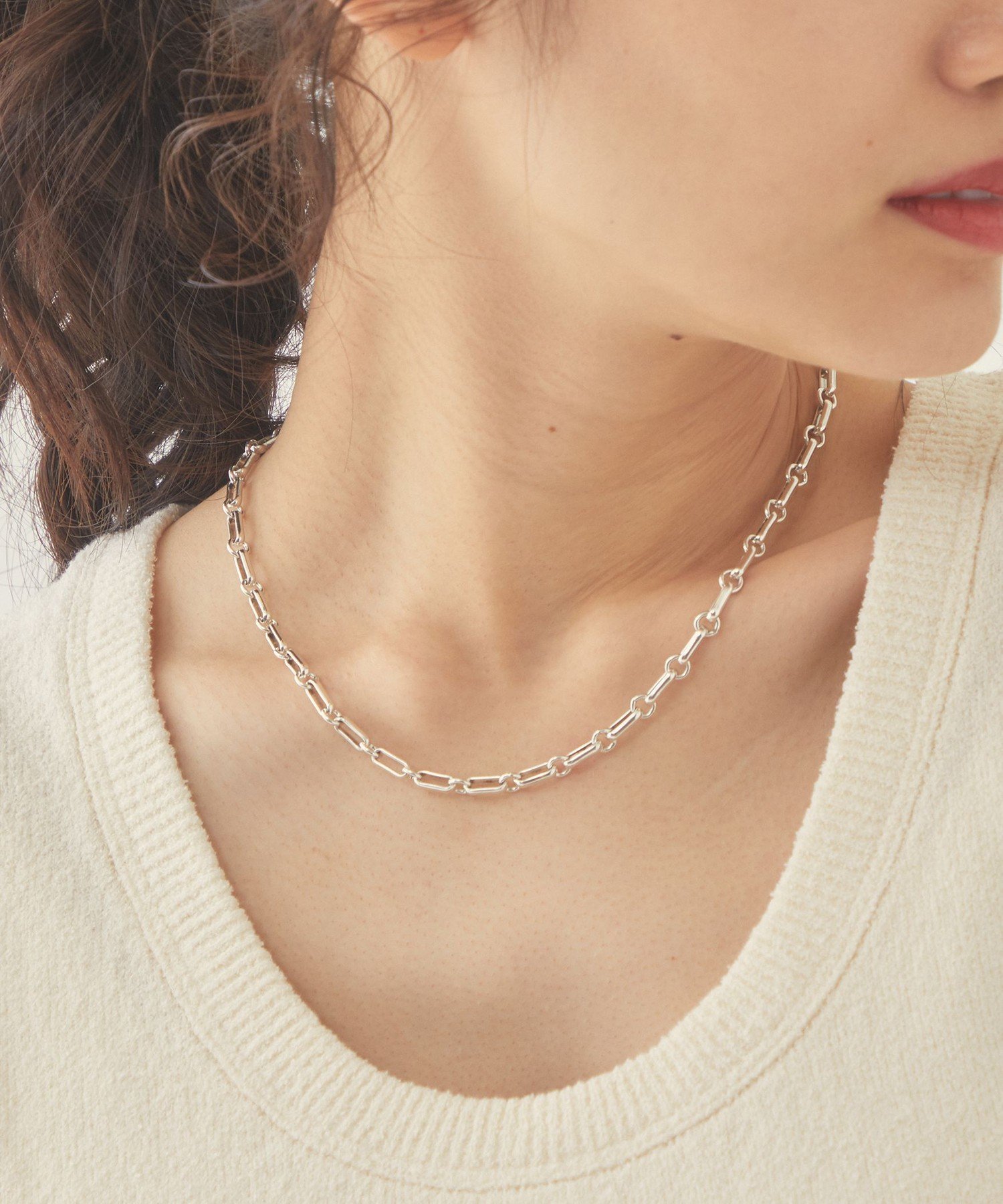 楽天市場】PHILIPPE AUDIBERT / 別注 Millie ネックレス シルバー Demi