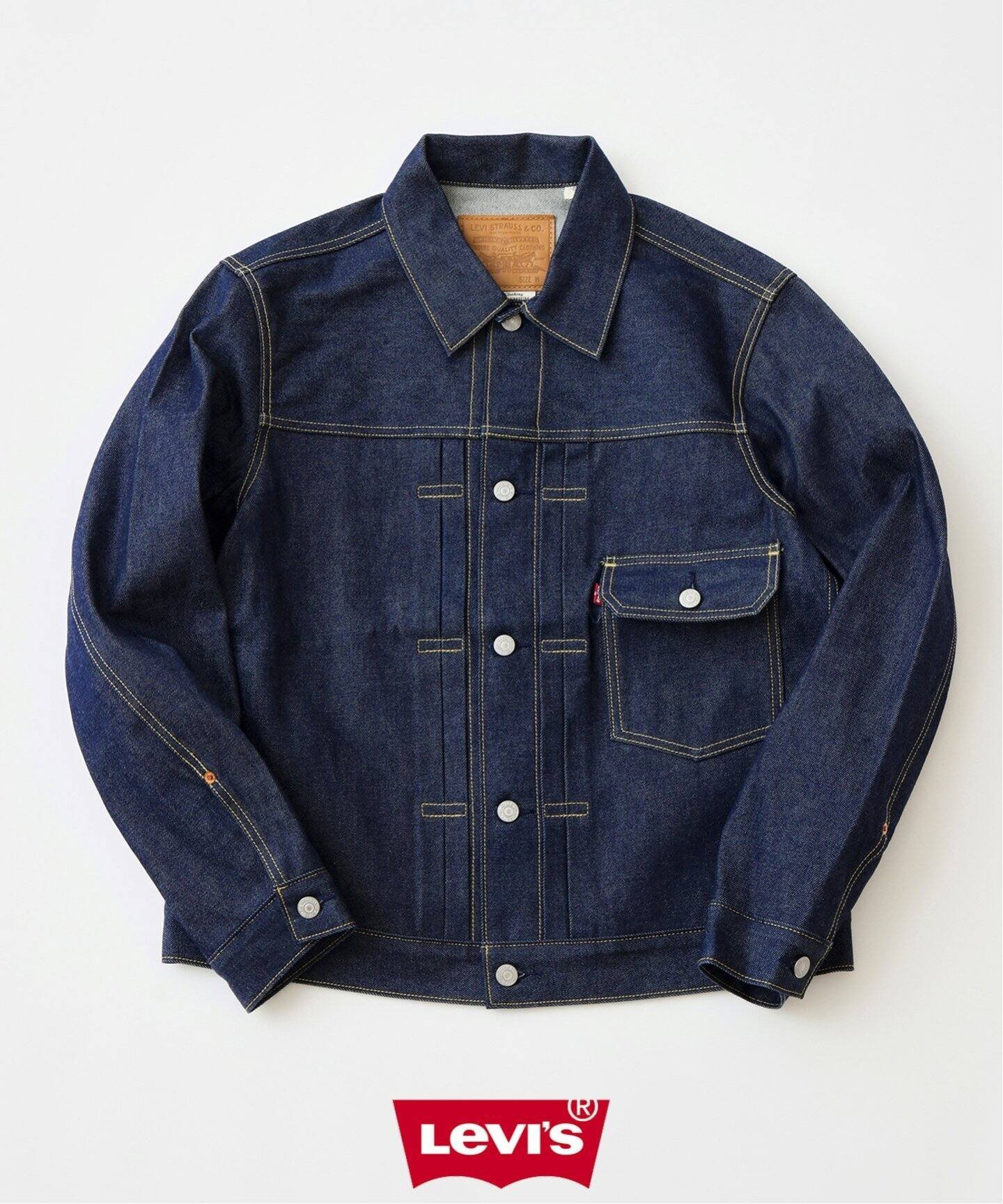 Levi's 1st ジャーナルスタンダードTバックXXLデニムジャケット 予約》LEVI'S(R) / リーバイス(R) TYPE1トラッカージャケット