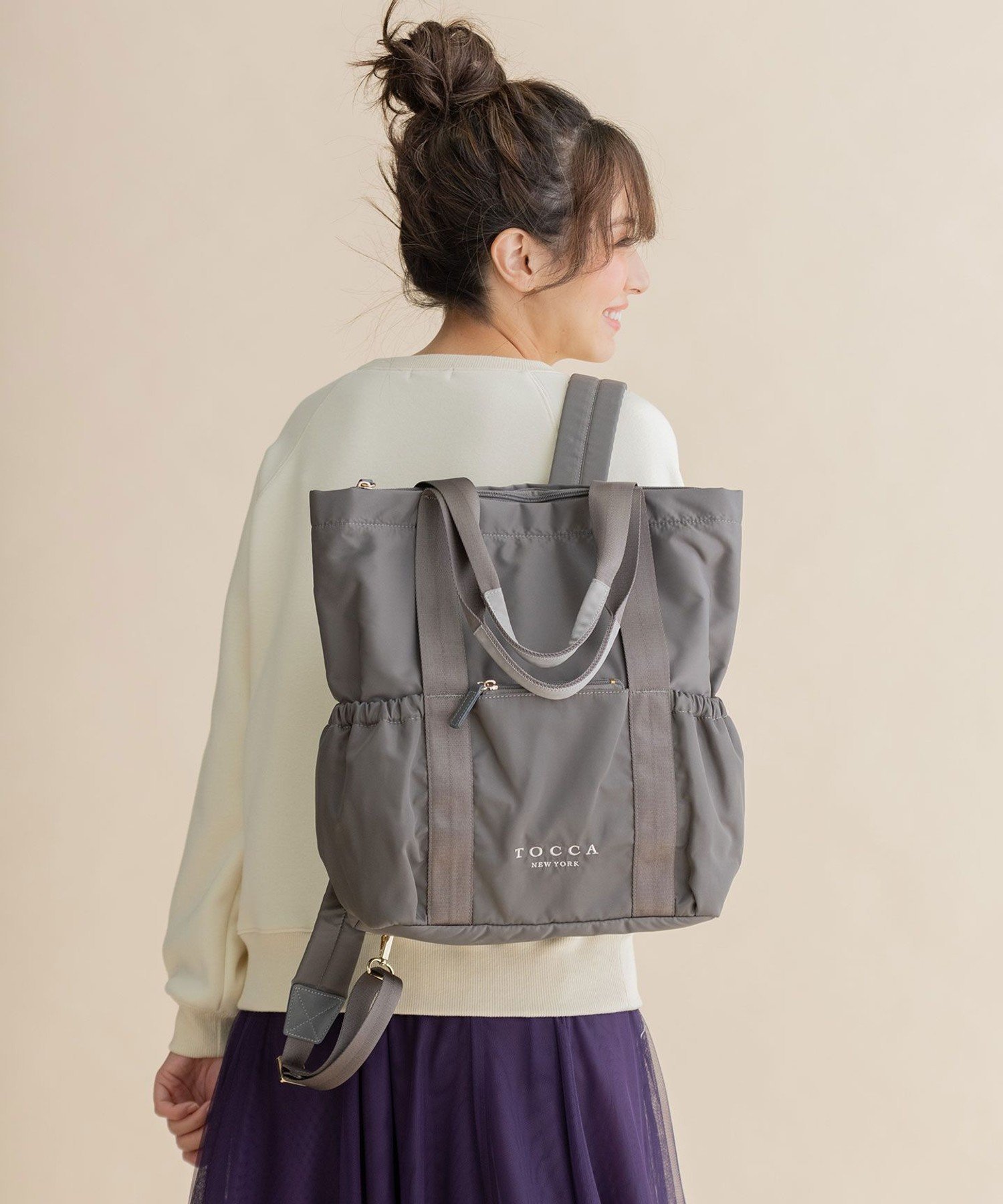 TOCCA 【新色登場!WEB&一部店舗限定】CIELO TRAVEL BACKPACK バック