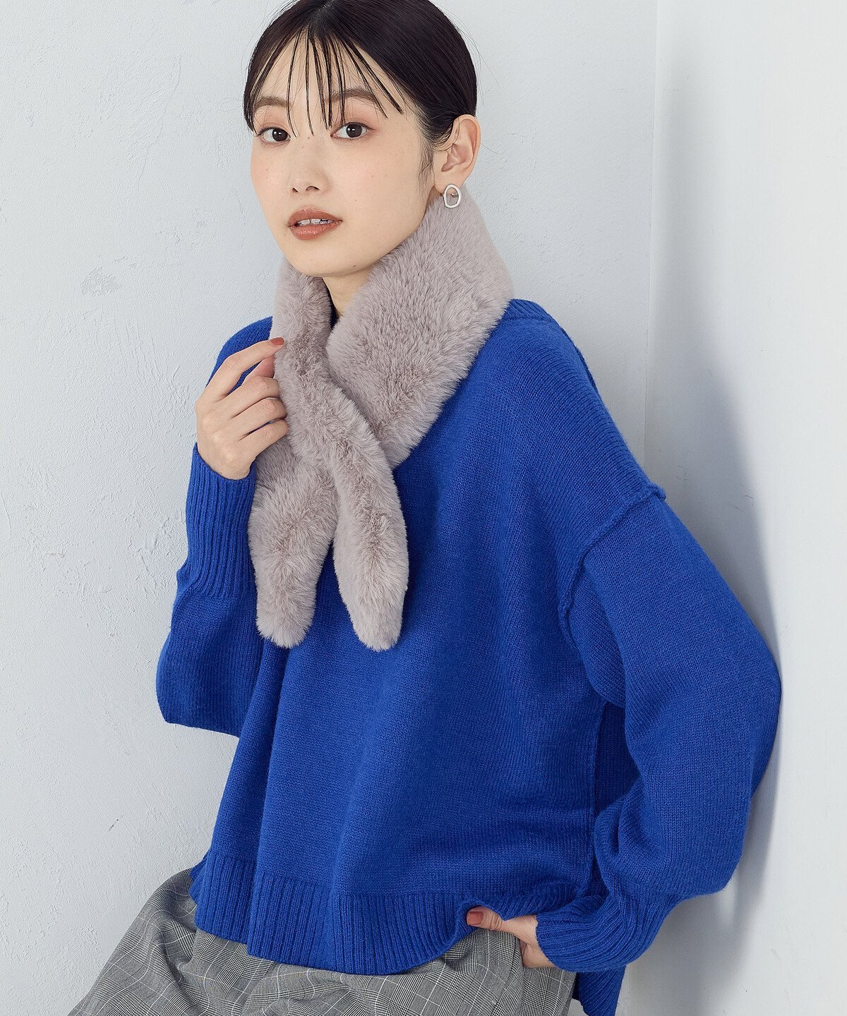 【COMME CA MEN】✨️美品✨️Mサイズ ファー取り外し可能 フェイクファーバッグ（95-20BI45-204）｜モノコムサ（MONO