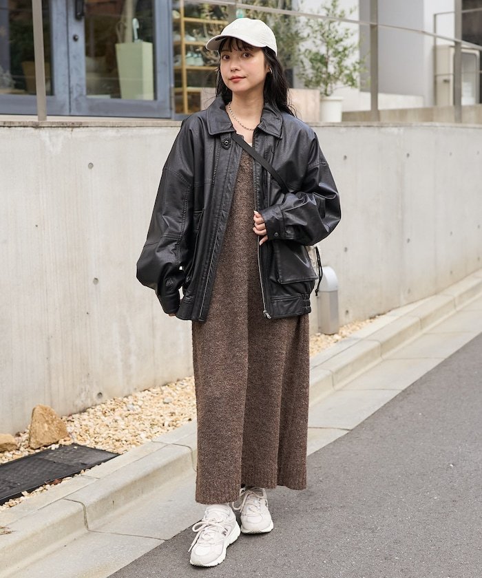 FREAK’S STORE ♡新品フェイクレザージャケット FREAK'S STORE（フリークスストア） ブルゾン アウター FREAK'S STORE