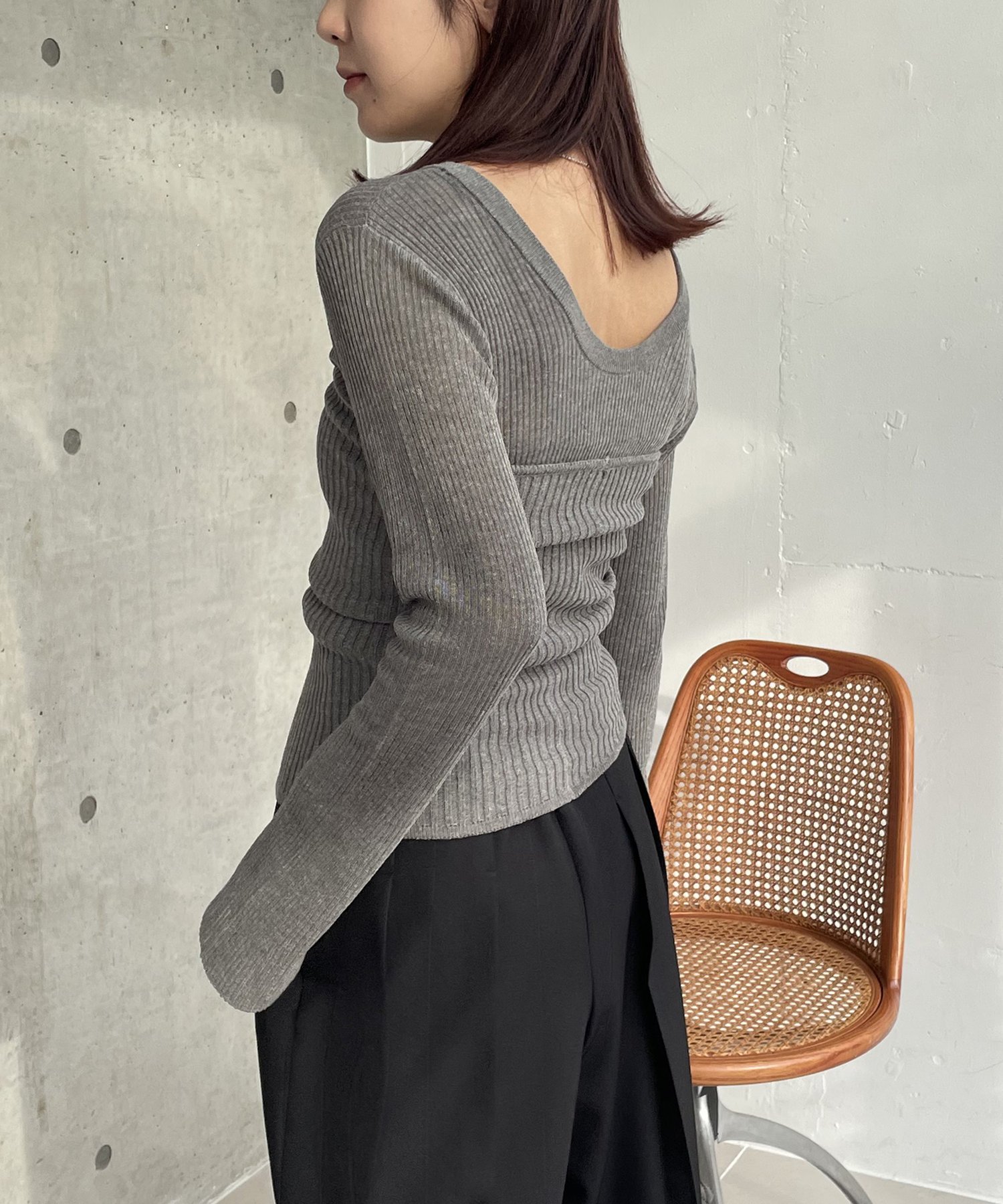 SALE／30%OFF】CAPRICIEUX LE'MAGE WAVEビスチェSETニット カプリシュ