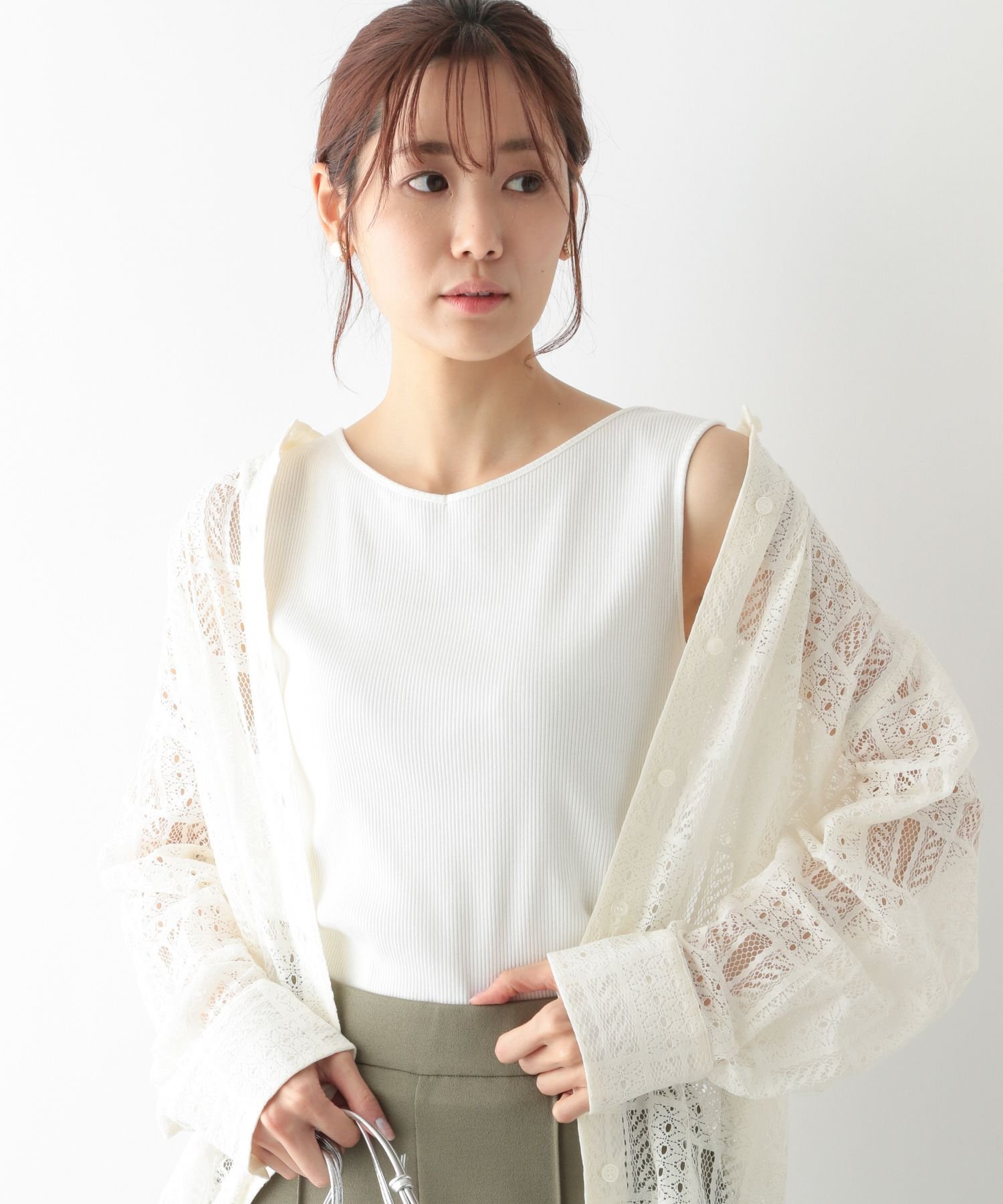 SALE／50%OFF】GLOBAL WORK (W)Beautee2WAYタンク グローバル