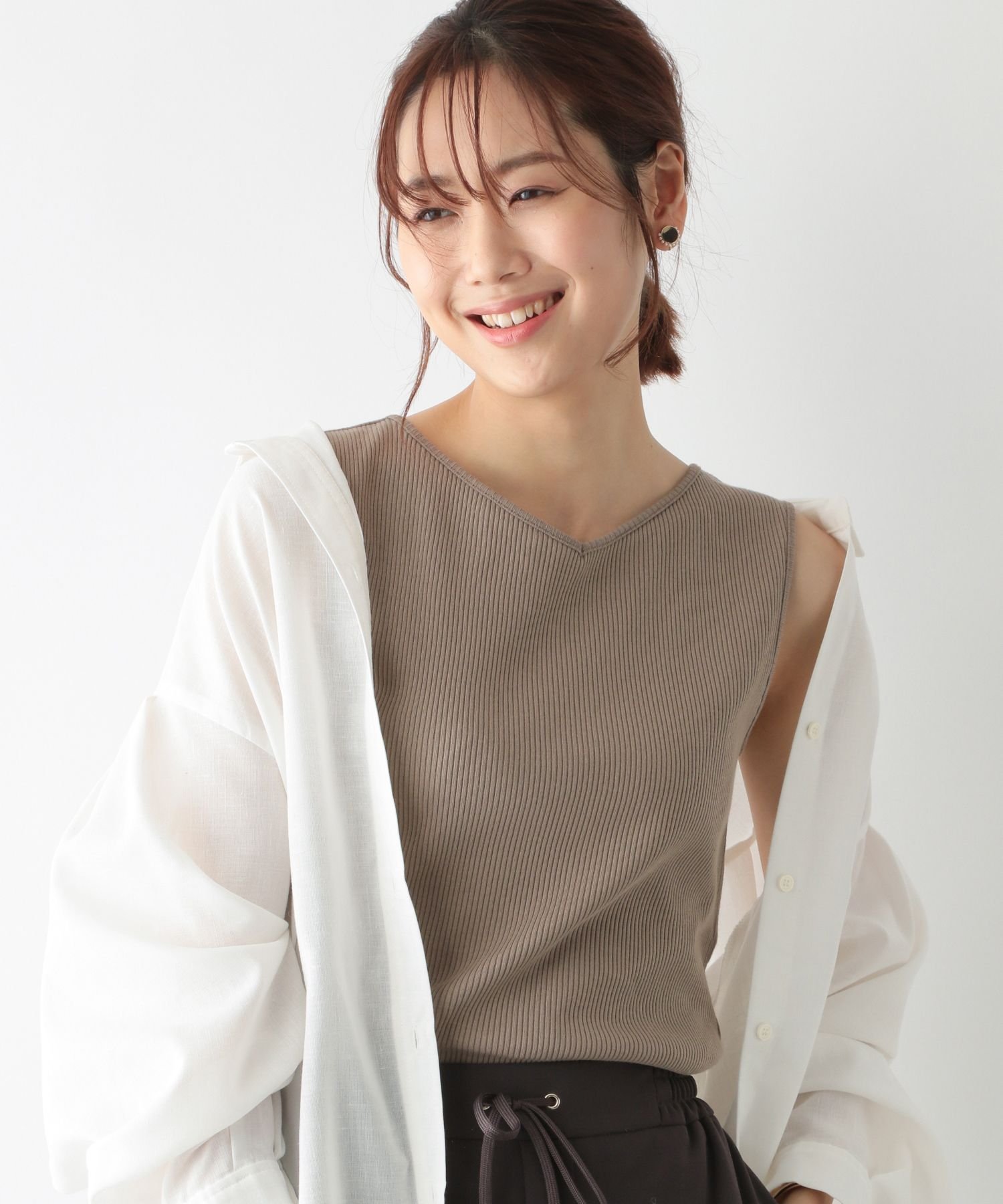 SALE／50%OFF】GLOBAL WORK (W)Beautee2WAYタンク グローバル