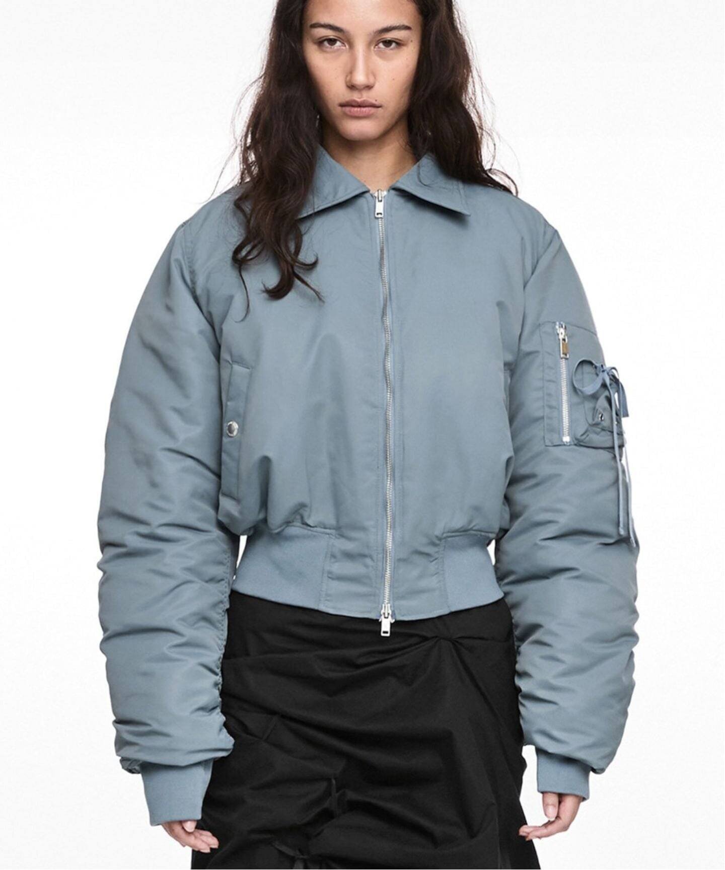 楽天市場】417 EDIFICE 【AFB / エーエフビー】STUDDED HOODED BOMBER