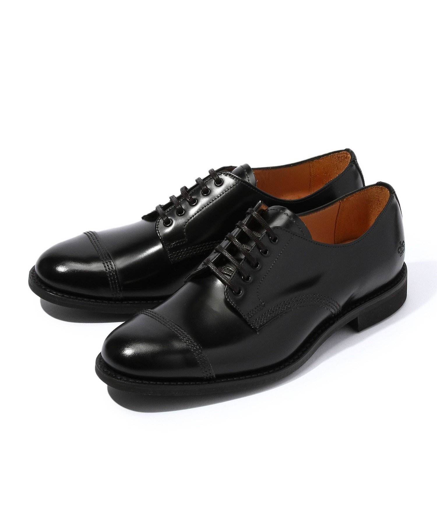 PADMORE&BARNES×TOMORROWLAND シュリンクレザー 別注】Padmore&Barnes×TOMORROWLAND シュリンクレザーシューズ