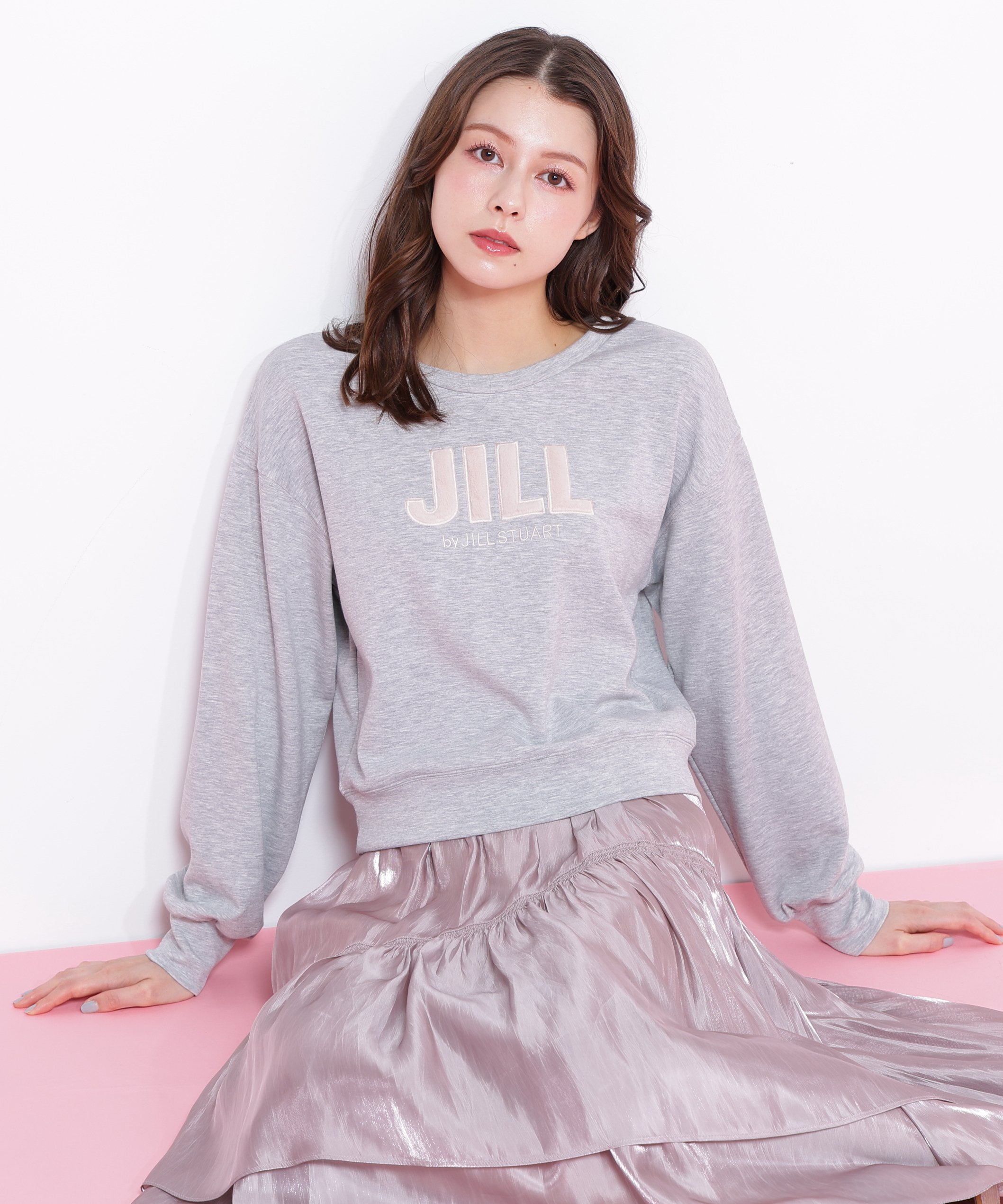 楽天市場】リボンブーケロゴ刺繍スウェット JILL by JILL STUART ジル