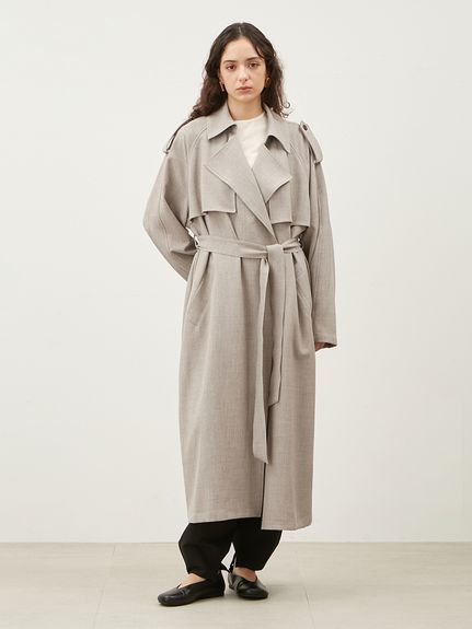 SALE／50%OFF】Mila Owen 【WEB限定00サイズ】共ベルト付麻調肩章