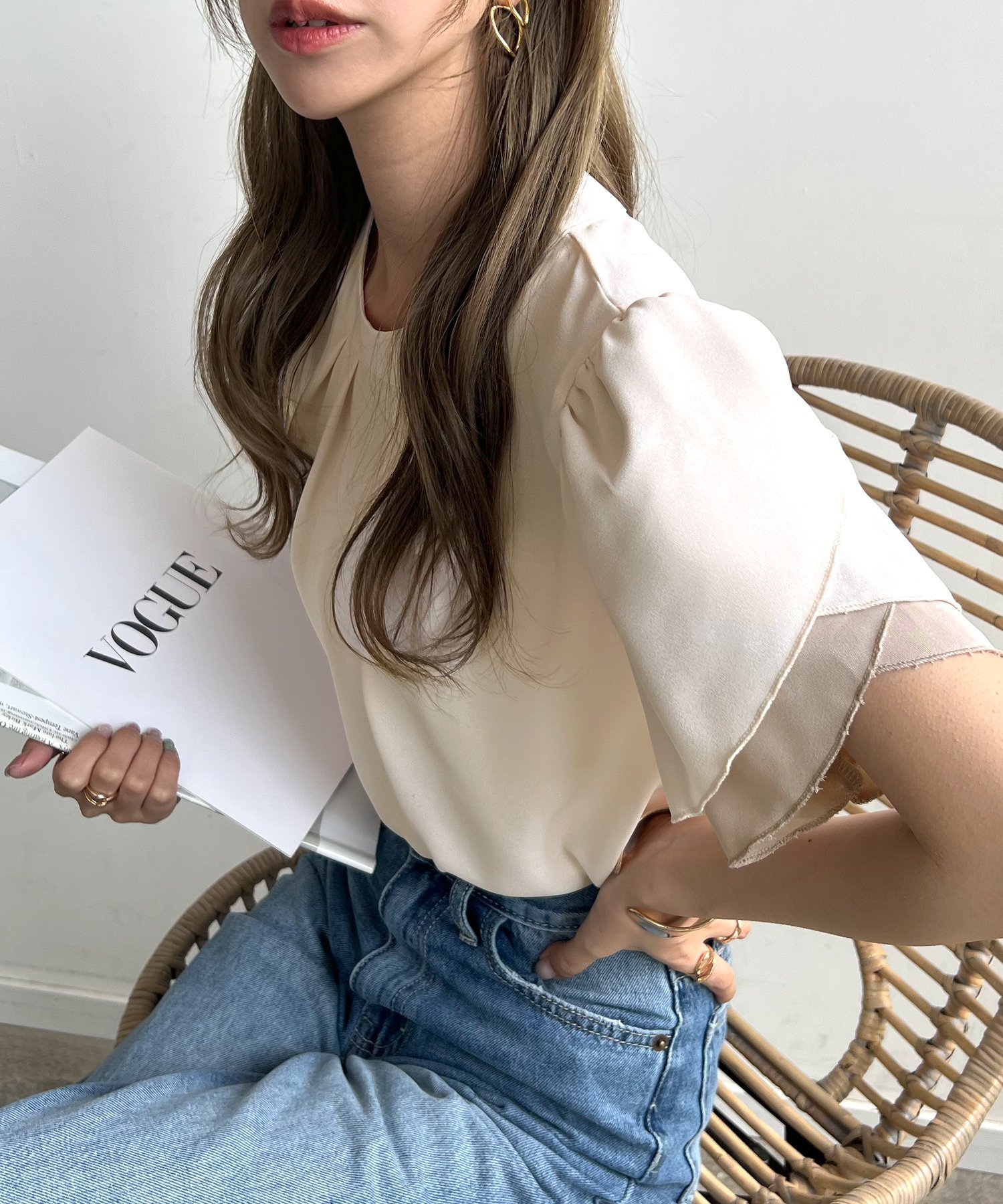 SALE／70%OFF】ウール*モヘヤブレンド シャギー ビッグ ジャケット