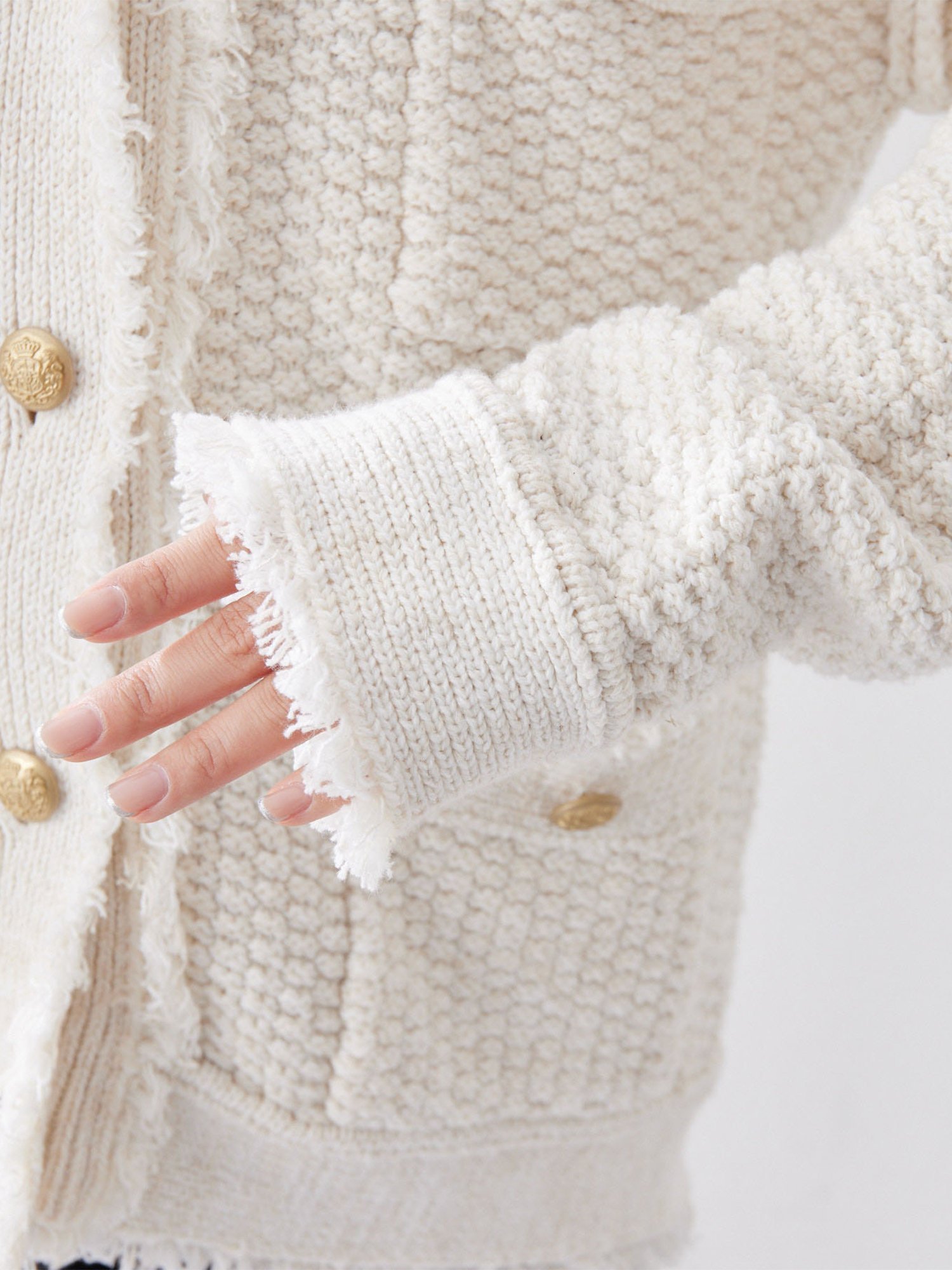 Whim Gazette TWEEDYニットジャケット ウィム ガゼット ジャケット