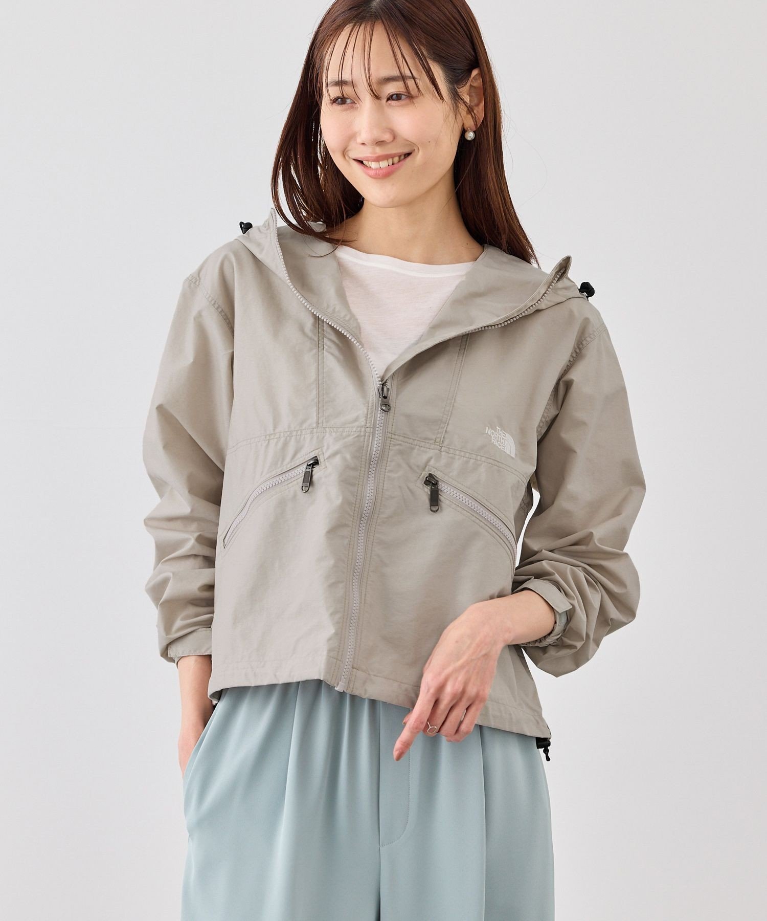 新品】ボーダーズアットバルコニー BUTTONED TWILL BLOUSE BORDERS at 