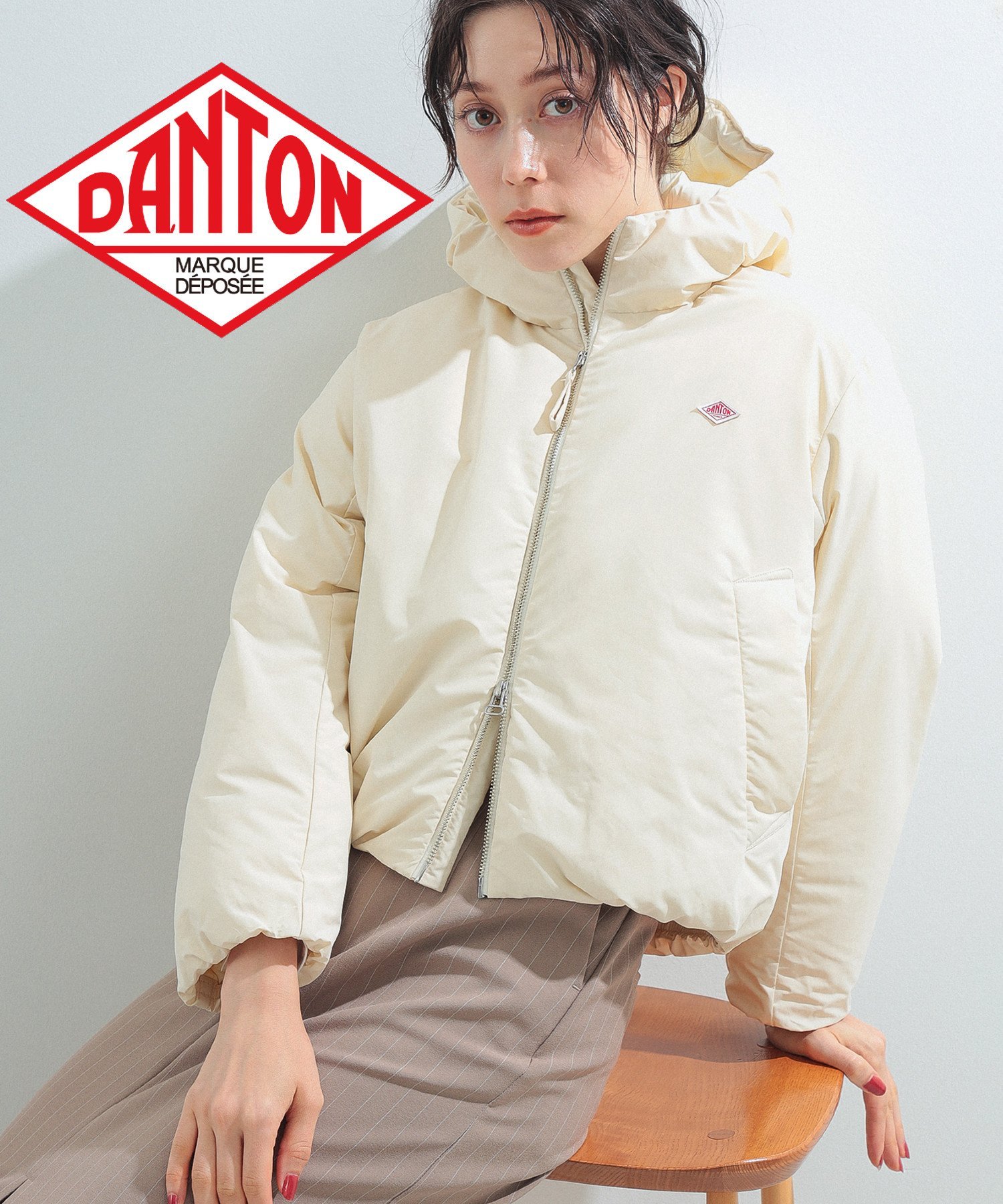 Ray BEAMS 【WEB限定】DANTON / ハイロフト ダウンジャケット ビームス