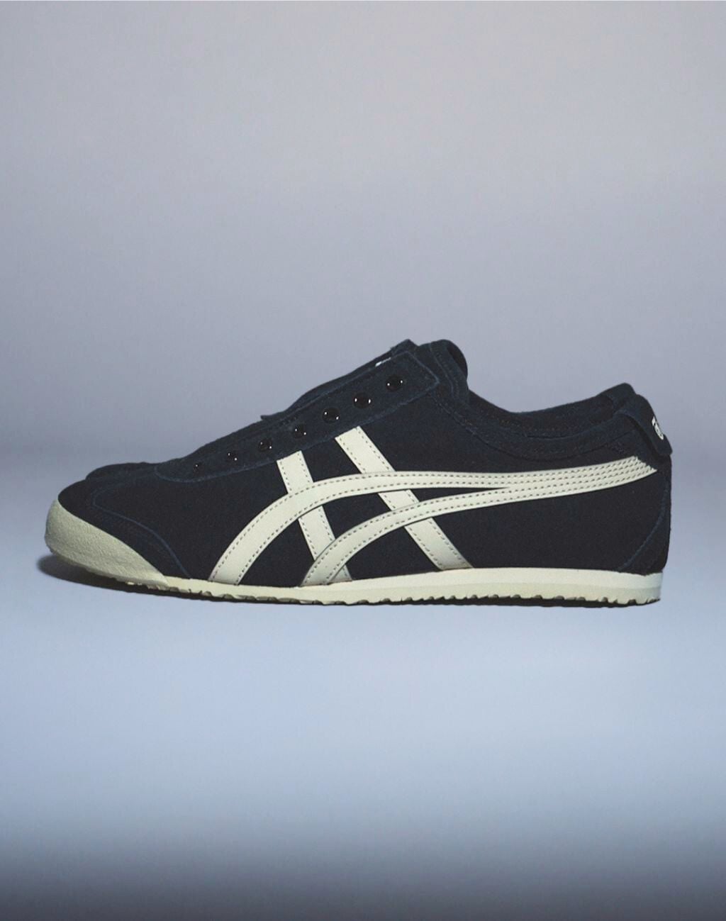 【美品】オニツカタイガー メキシコ デレゲーション ブラック ホワイト スエード Onitsuka Tiger（オニツカタイガー） スニーカー MEXICO DELEGATION