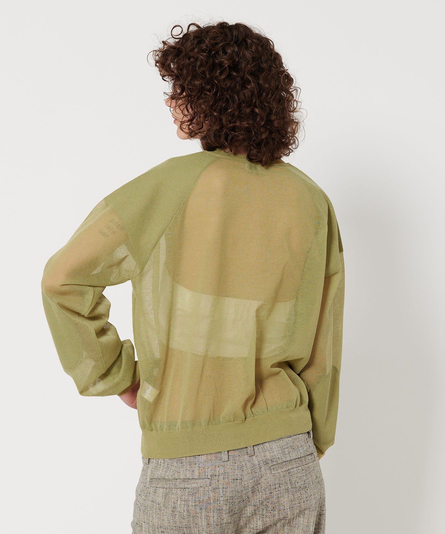 楽天市場】＜6(ROKU)＞SHEER JAQUARED RUGBY SHIRT KNIT/ニット