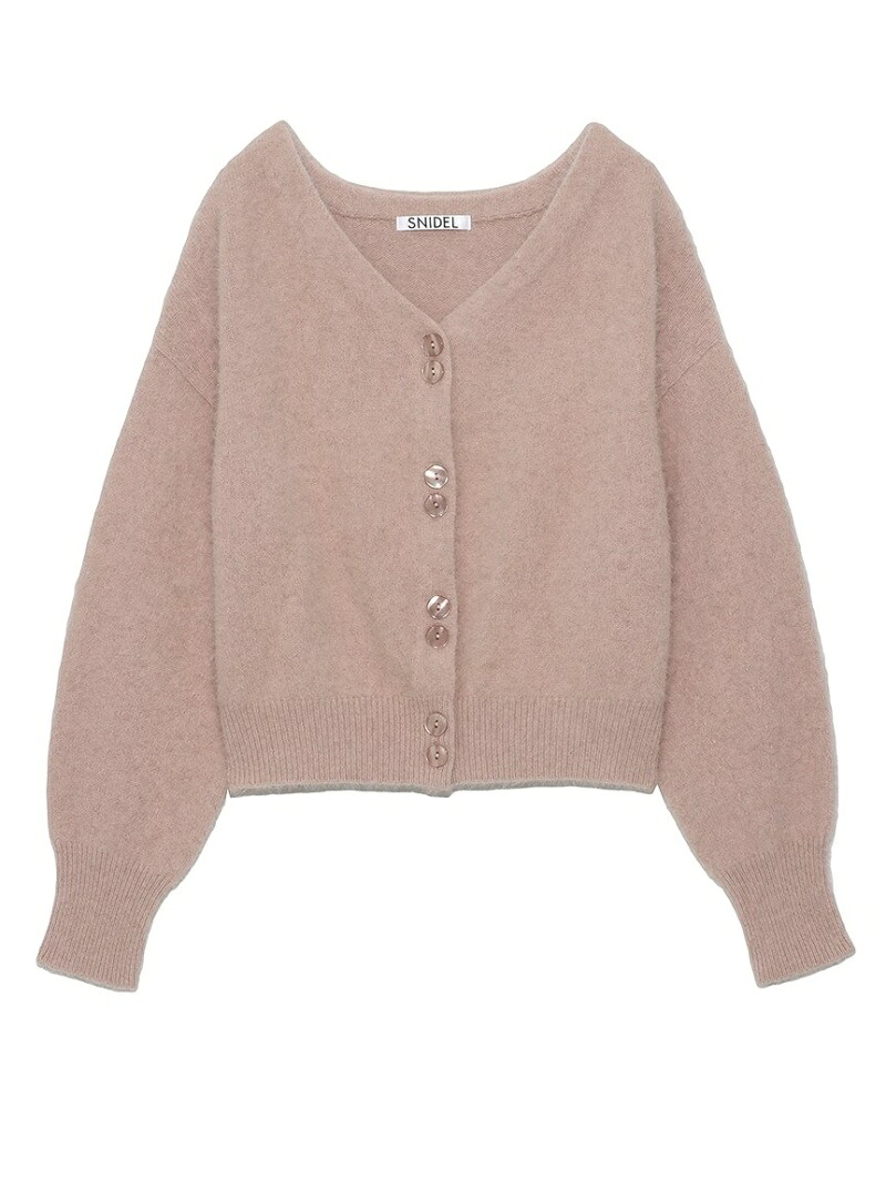 SALE／50%OFF】SNIDEL ファーライクドルマンカーディガン スナイデル 