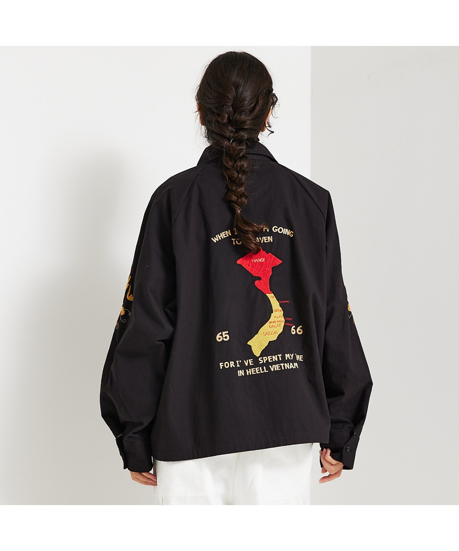 THRIFTY LOOK ベトジャン　別珍 最終値下げとなります スリフティルック THRIFTY LOOK スーベニアジャケット SOUVENIR