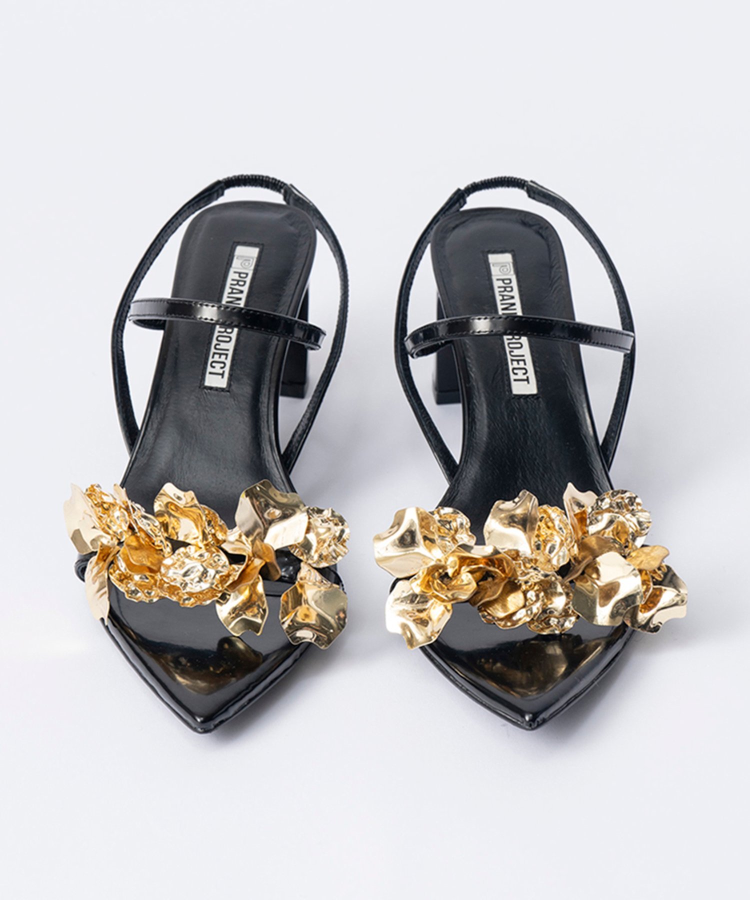 【SALE／60%OFF】PRANK PROJECT ミックスメタルサンダル / Mix Metal Sandals プランク プロジェクト シューズ・靴 サンダル ゴールド ブラック【送料無料】画像