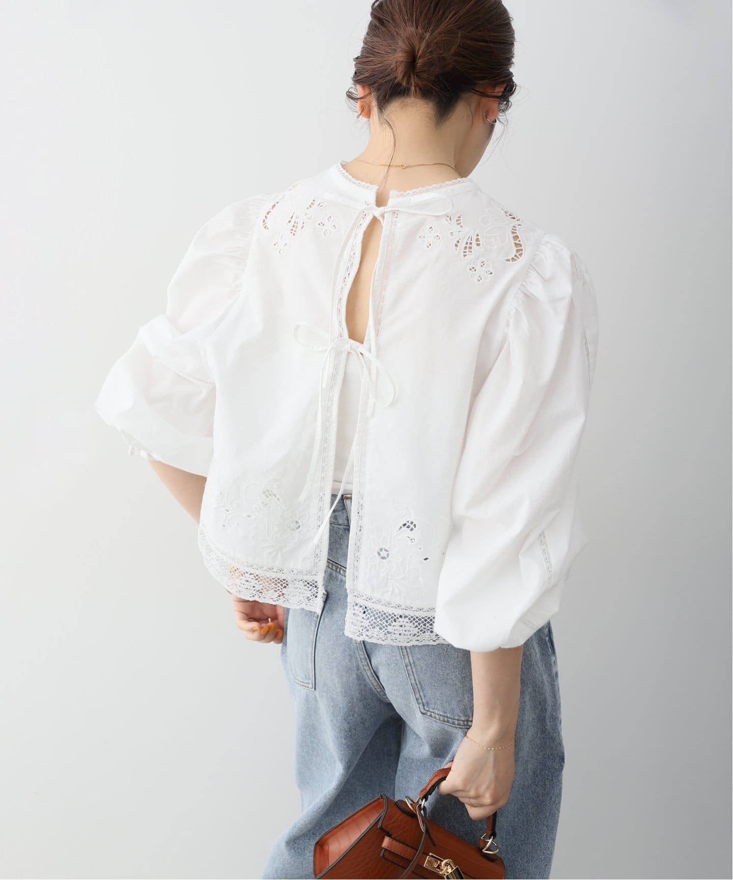 SALE／30%OFF】SLOBE IENA 刺繍レースブラウス スローブ イエナ 