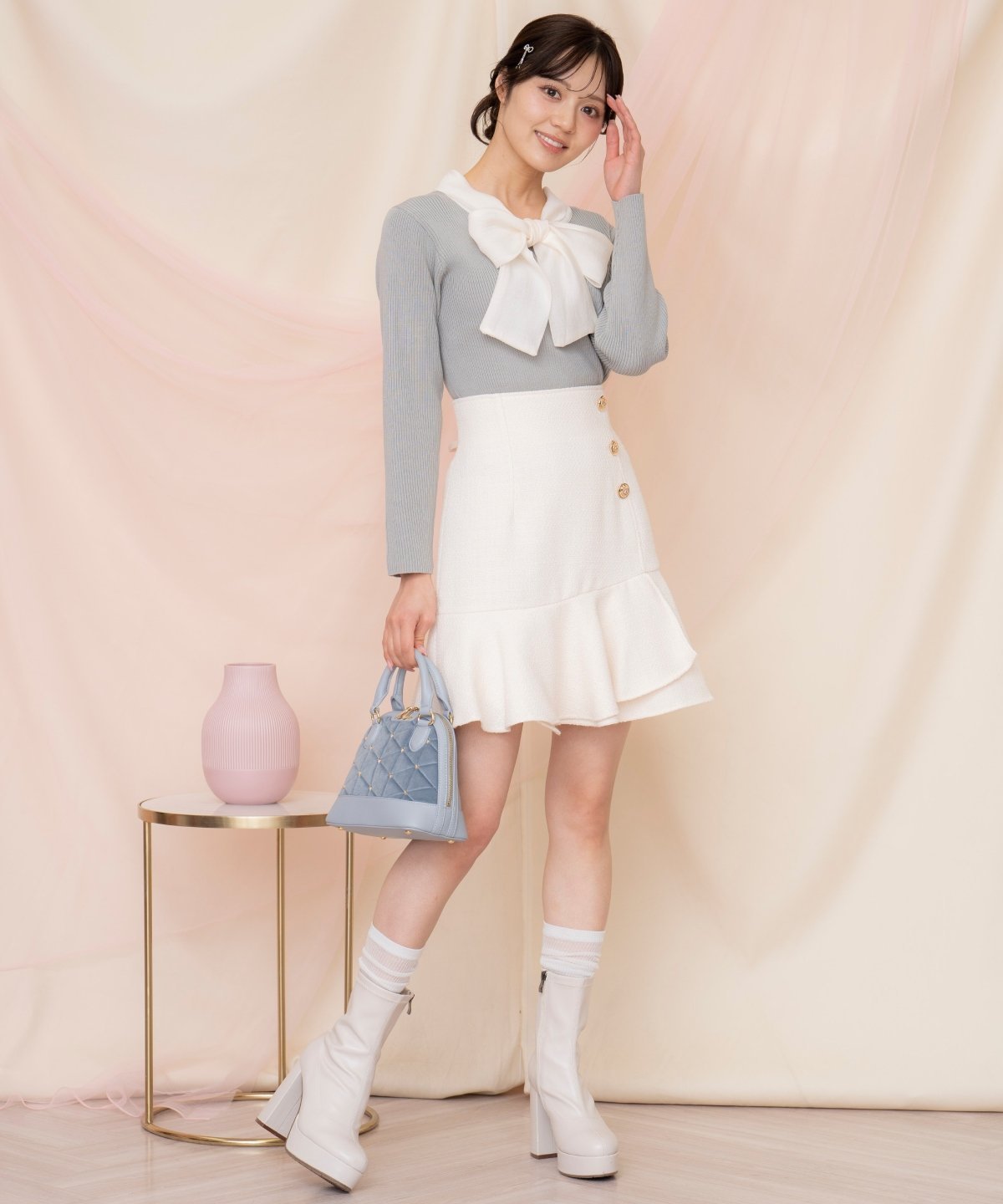 楽天市場】【SALE／50%OFF】バイカラーオフショルフレアミニ