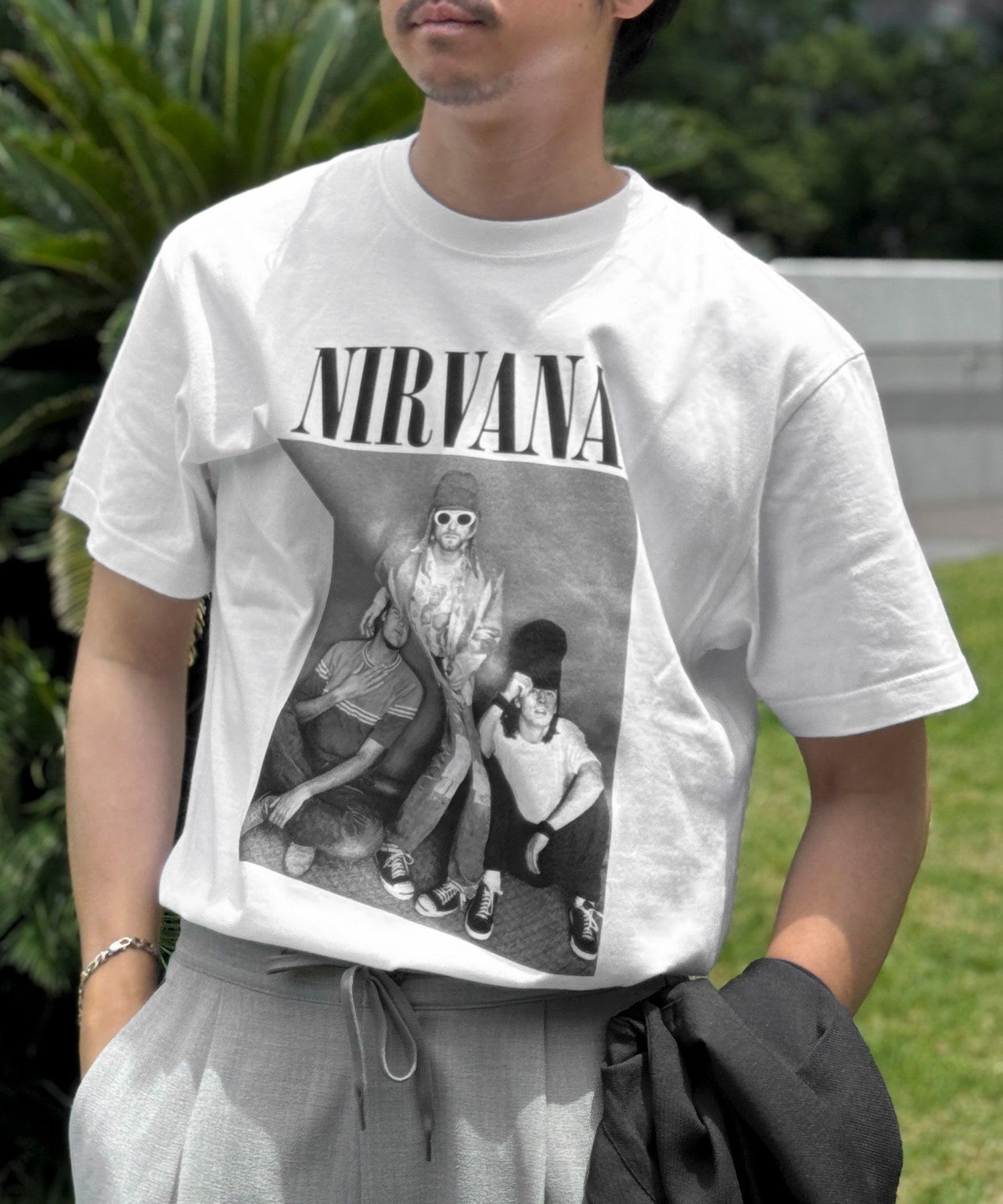 楽天市場】・GOOD ROCK SPEED｜Nirvana Live At Reading Photo T