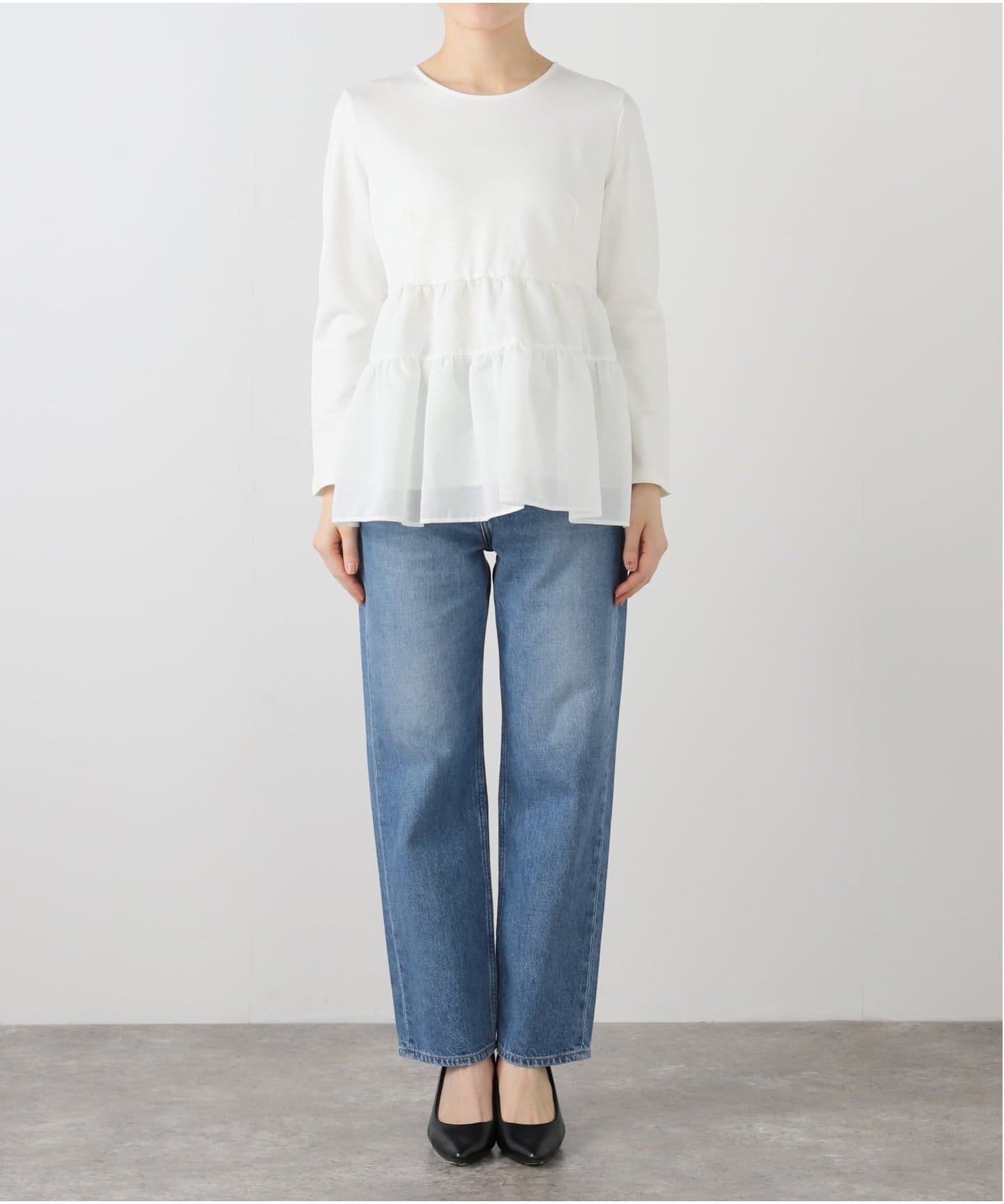 LaTotalite ティアードカットソープルオーバー SALE／30%OFF】La Totalite 【洗える】ティアードカットソープル