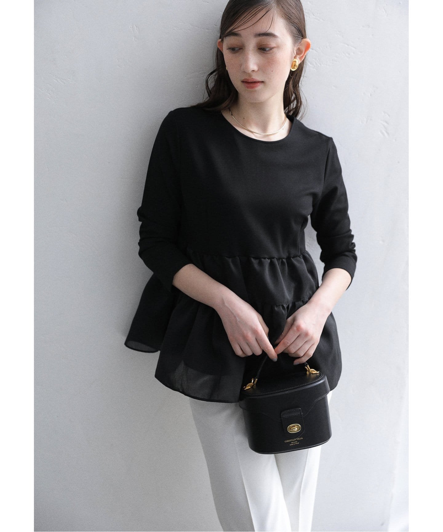 LaTotalite ティアードカットソープルオーバー SALE／30%OFF】La Totalite 【洗える】ティアードカットソープル