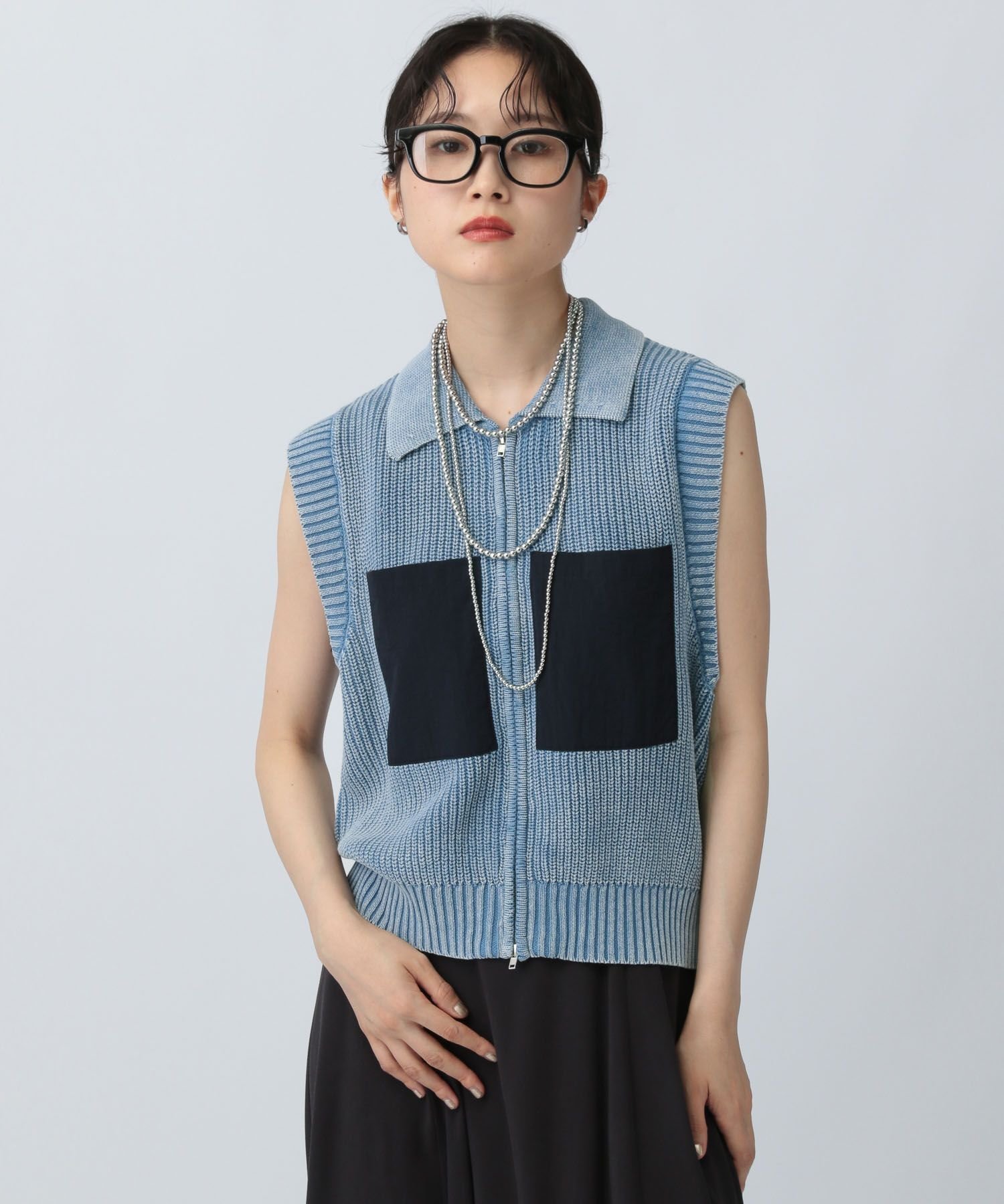 楽天市場】刺繍ベスト LEPSIM レプシィム ジャケット・アウター