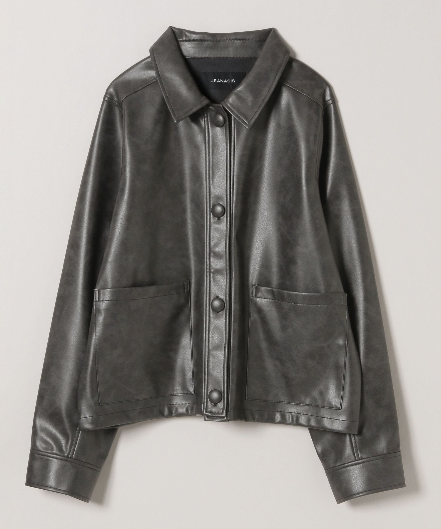 楽天市場】【SALE／36%OFF】ヴィーガンレザーBIGJK JEANASIS