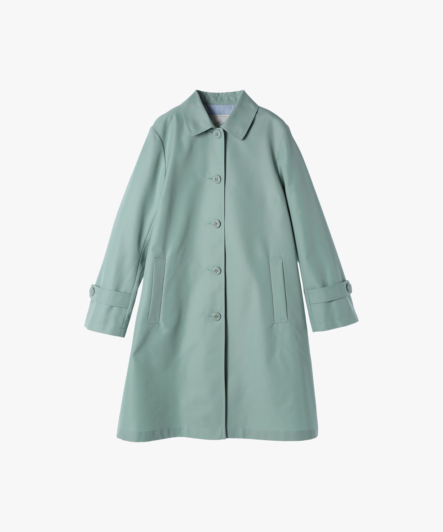 フランス製 agnes b アニエスべー ヘリンボーン ステンカラーコート 90s agnes b homme アニエスベー フランス ヘリンボーン コート