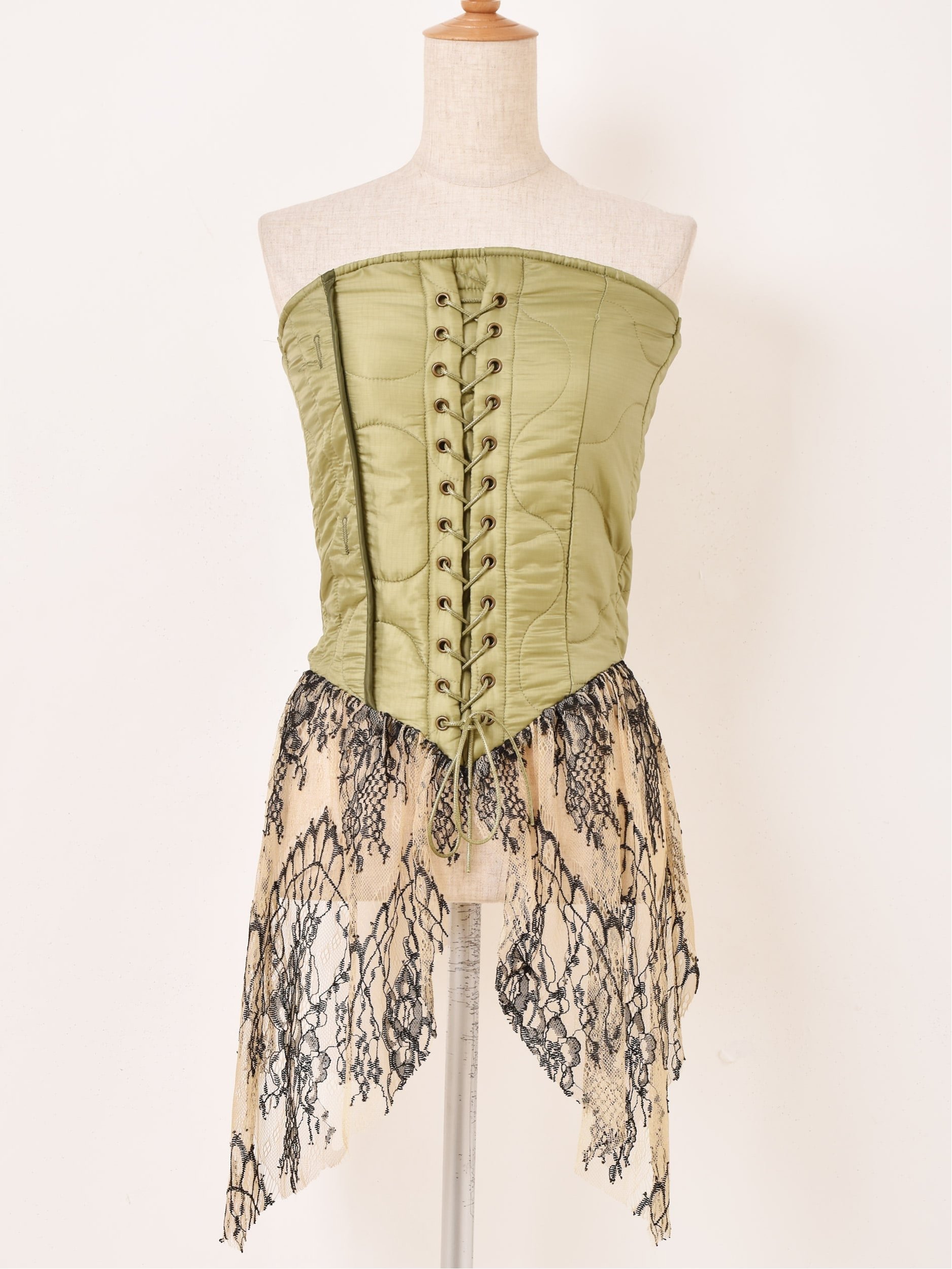 alice auaa アリスアウアア 拘束具風 コルセット ビスチェ ベスト