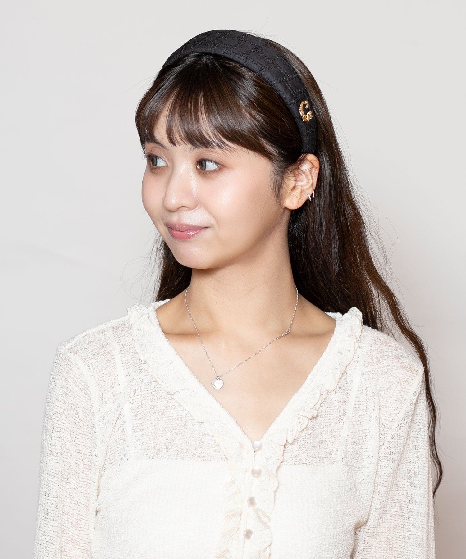 ヘアアクセサリー TOGA PULLA Leather headband3 Leather headband 3(FREE BLACK): TOGA PULLA: WOMENS｜THE