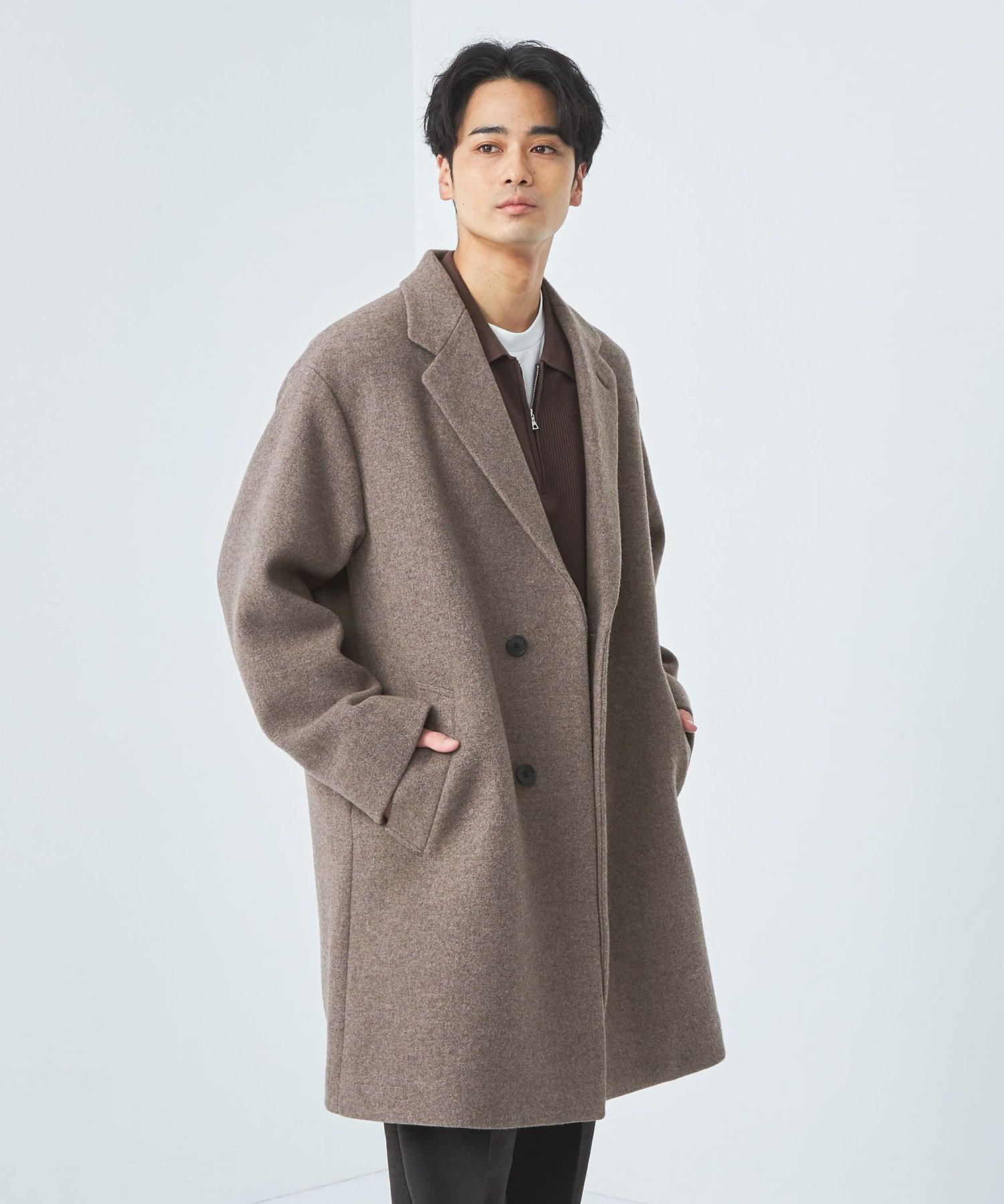 楽天市場】【SALE／50%OFF】SENTDALE WOOL チェスターコート UNITED