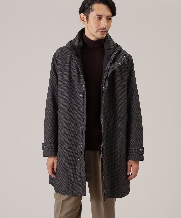 楽天市場】【SALE／50%OFF】ウール ハウンズトゥース アルスターコート