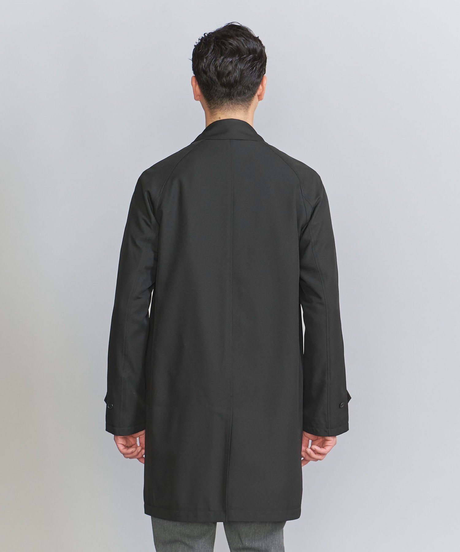 ユナイテッドアローズ Reflax バルマカーンコート ブラック L WEB限定 WARDROBE SMART】Reflax バルマカーンコート｜ビューティー