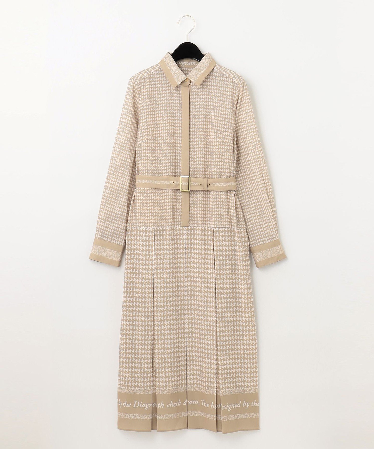 SALE／60%OFF】GRACE CONTINENTAL ハウンドトゥースプリントワンピース