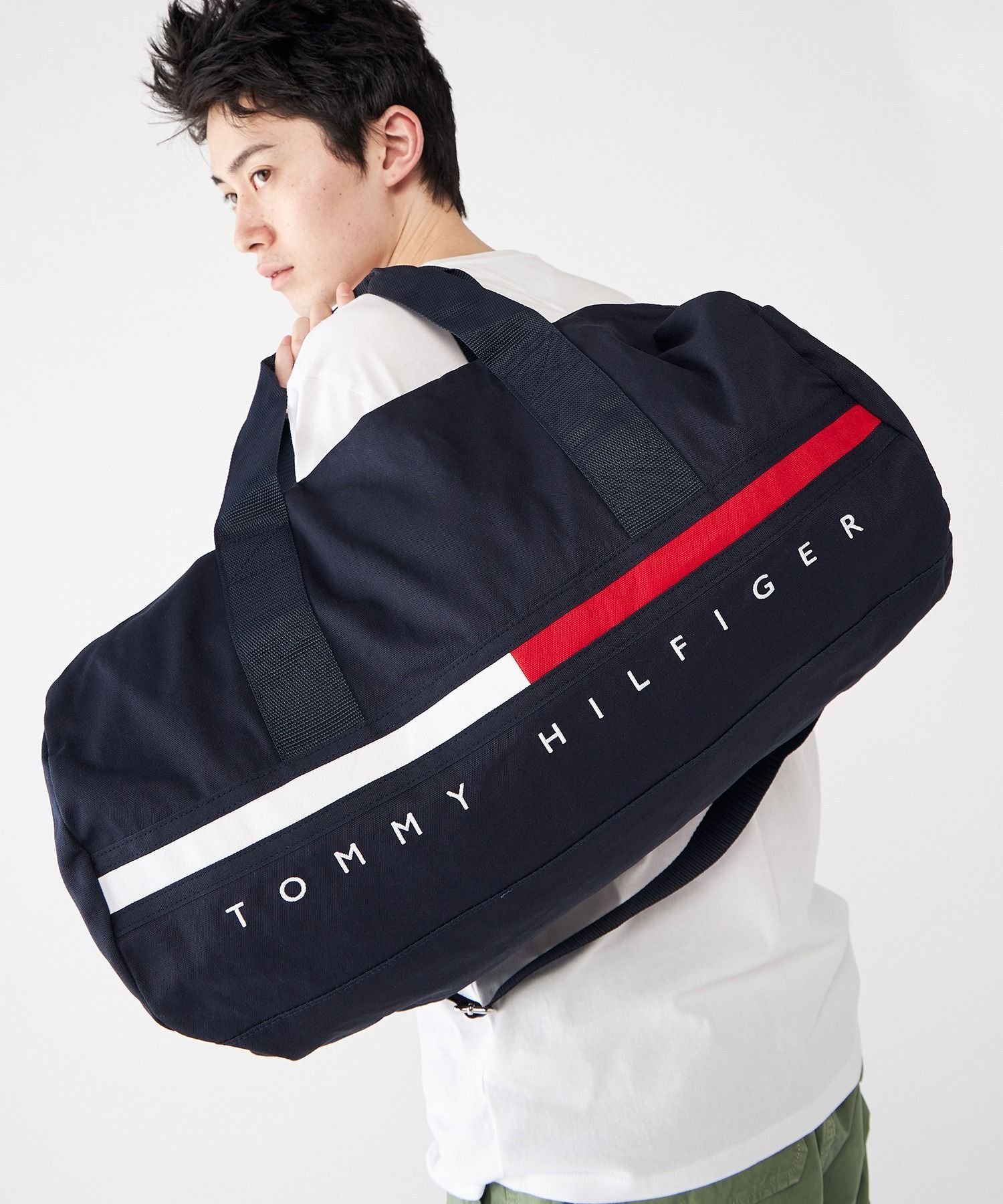 楽天市場】トミーヒルフィガー TOMMY HILFIGER ボストンバッグ ビッグ