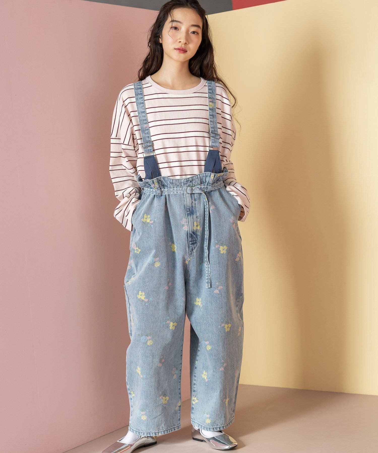 ★25ss niko and ... デニム オーバーオール サロペット niko and ｜[NKJ 2025SS]PAINTER OVERALLS | Rakuten Fashion